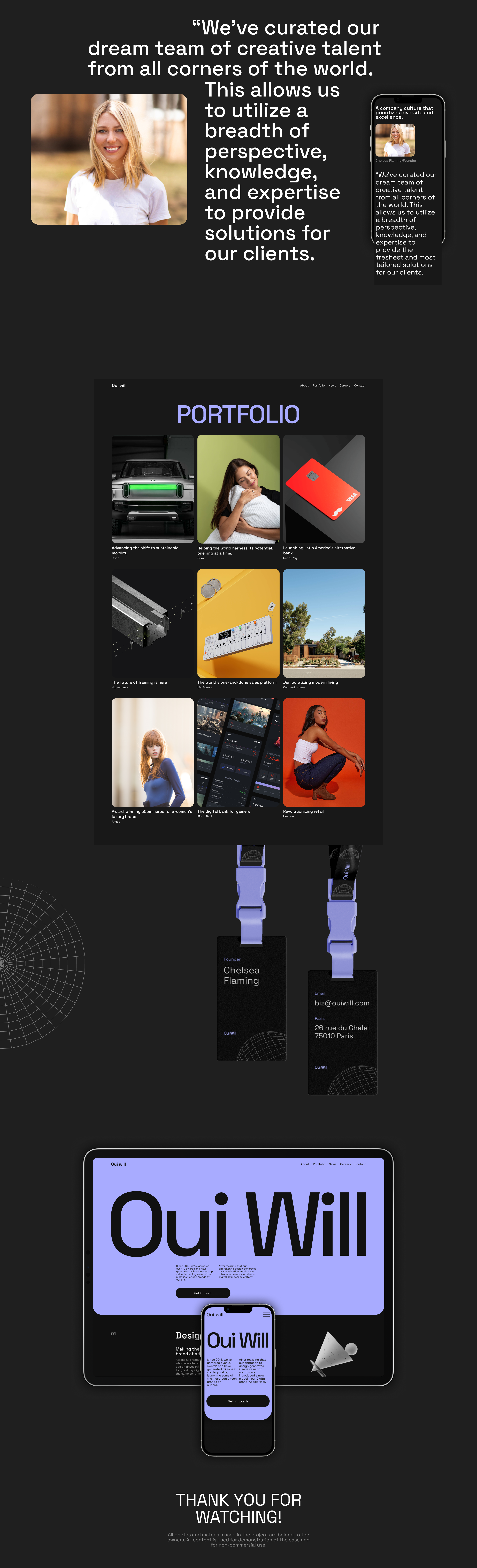 Oui Will |Redesign concept — Изображение №8 — Интерфейсы на Dprofile