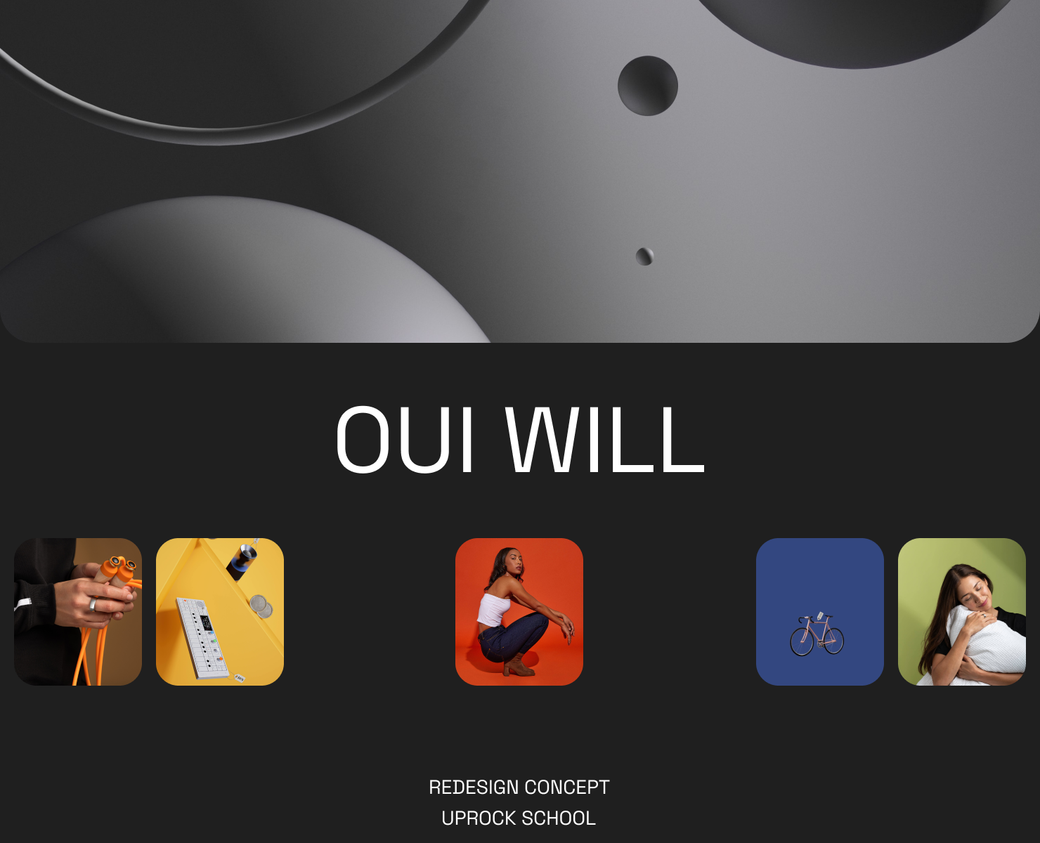 Oui Will |Redesign concept — Интерфейсы на Dprofile