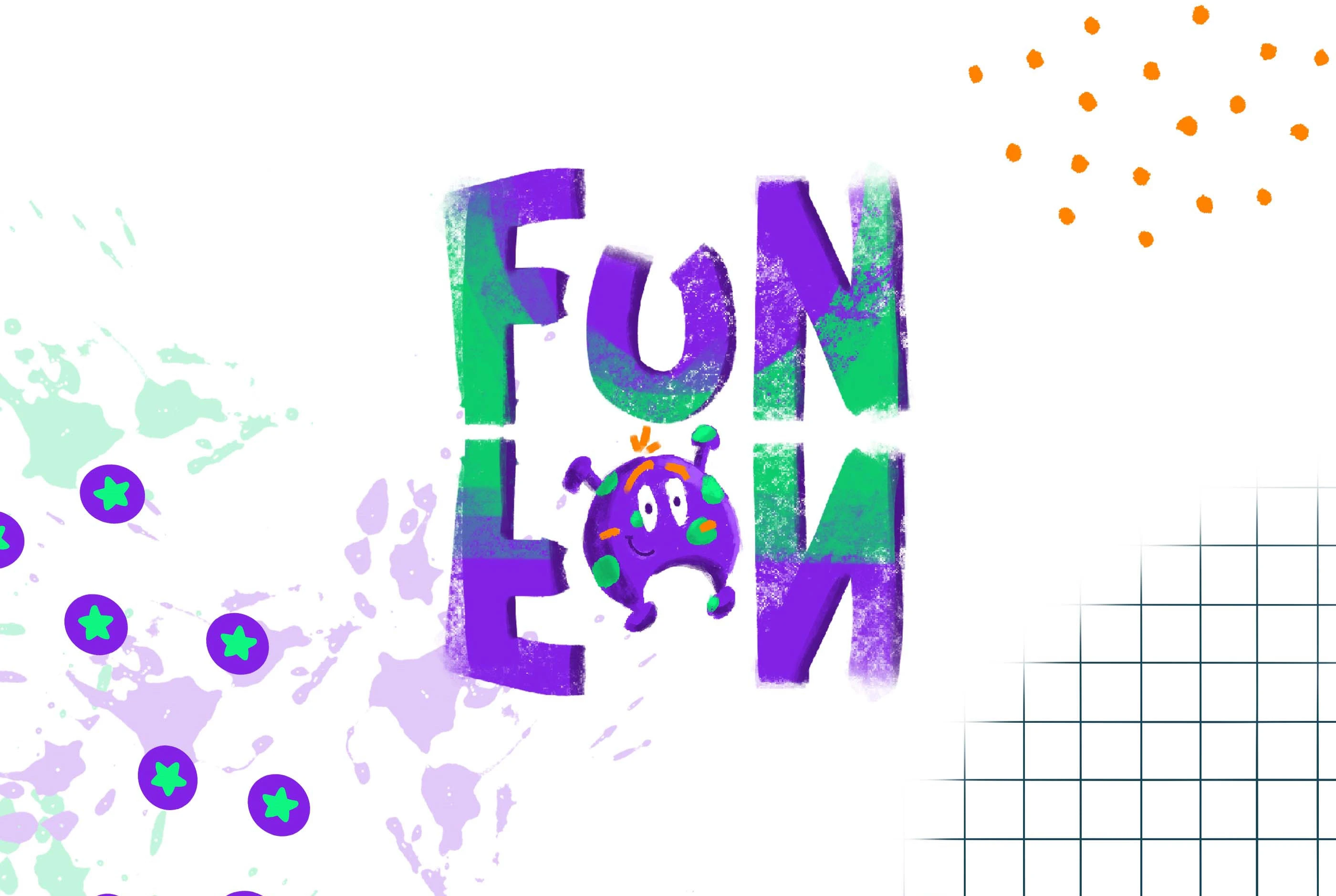 Разработка логотипа для развлекательного центра "Fun-fun" — Изображение №1 — Брендинг, Иллюстрация на Dprofile