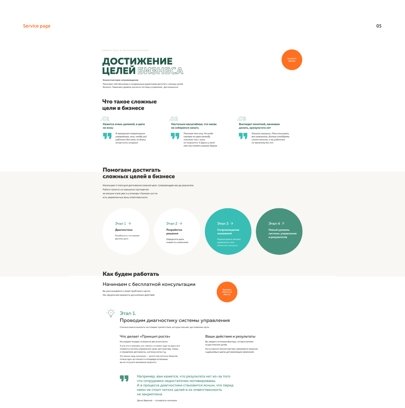 Consulting company — Изображение №5 — Интерфейсы, Анимация на Dprofile