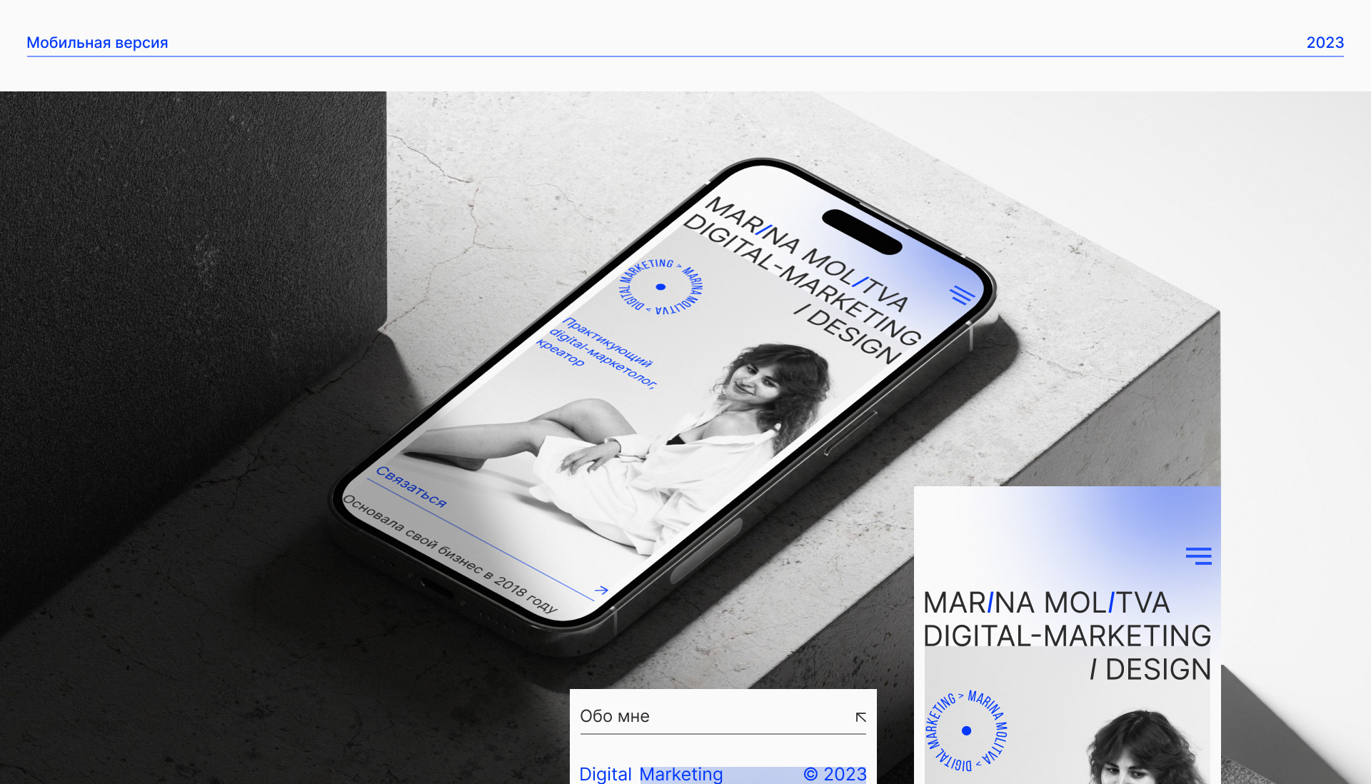 Digital Marketing – сайт для маркетолога — Изображение №7 — Интерфейсы, Маркетинг на Dprofile