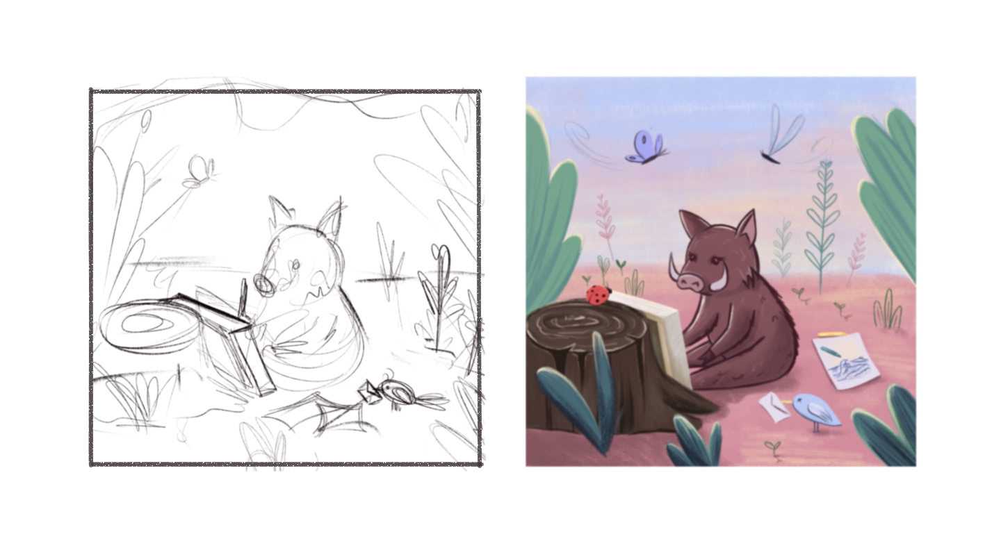 Art challenge “YOU FOREST DREAM” — Изображение №10 — Иллюстрация, Графика на Dprofile