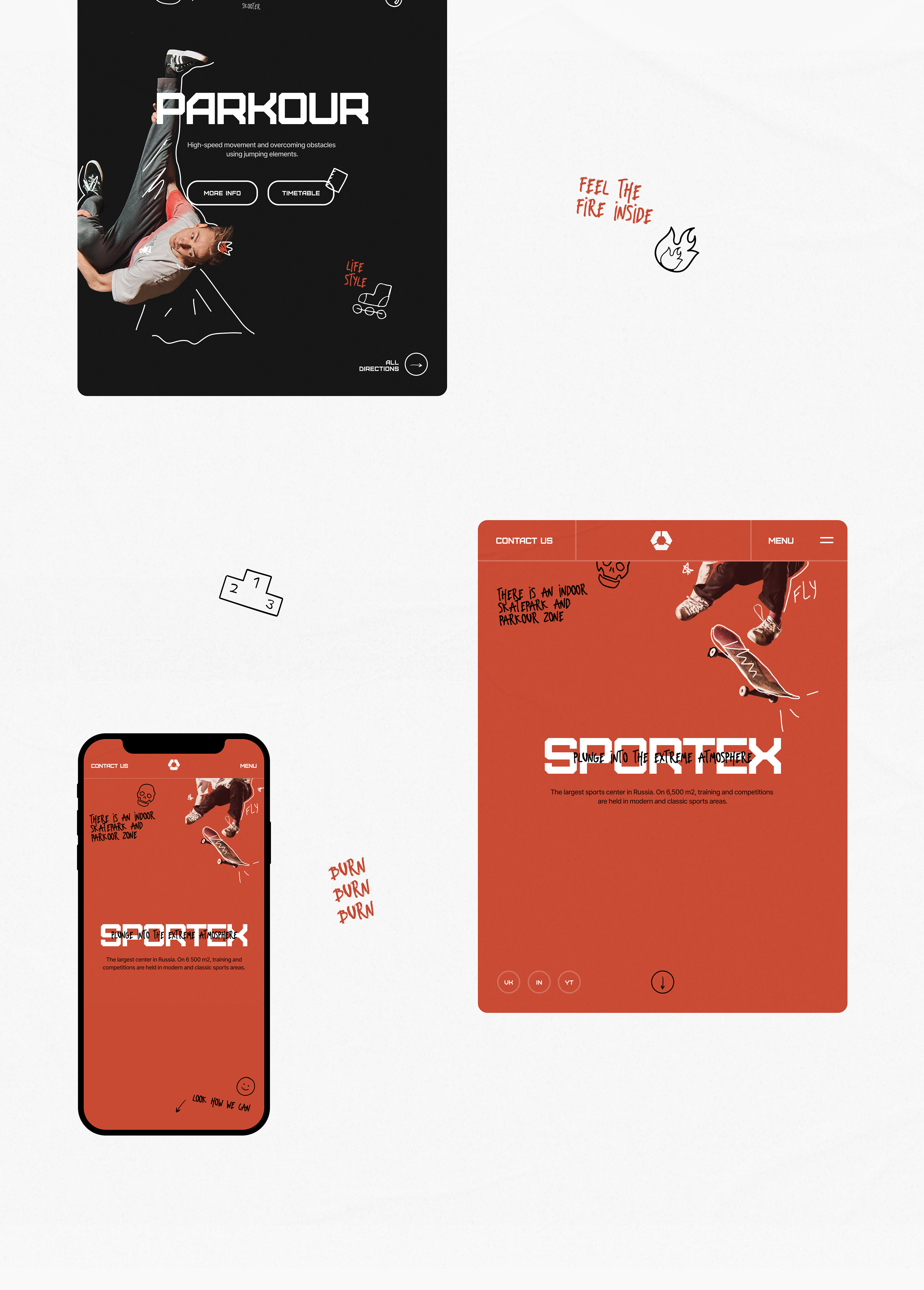 Sportex — Изображение №3 — Интерфейсы, Анимация на Dprofile