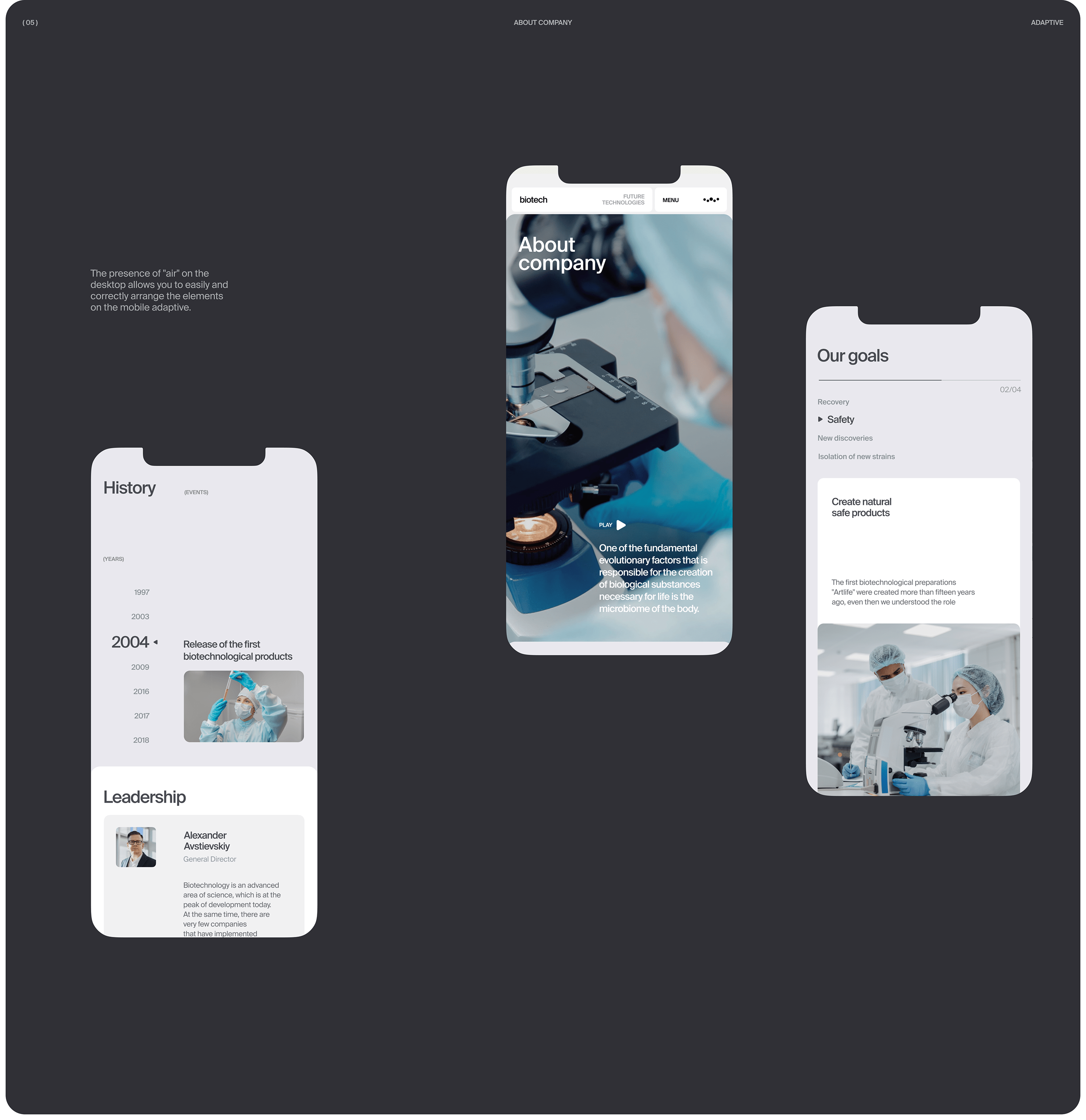 Biotech — Изображение №12 — Интерфейсы на Dprofile