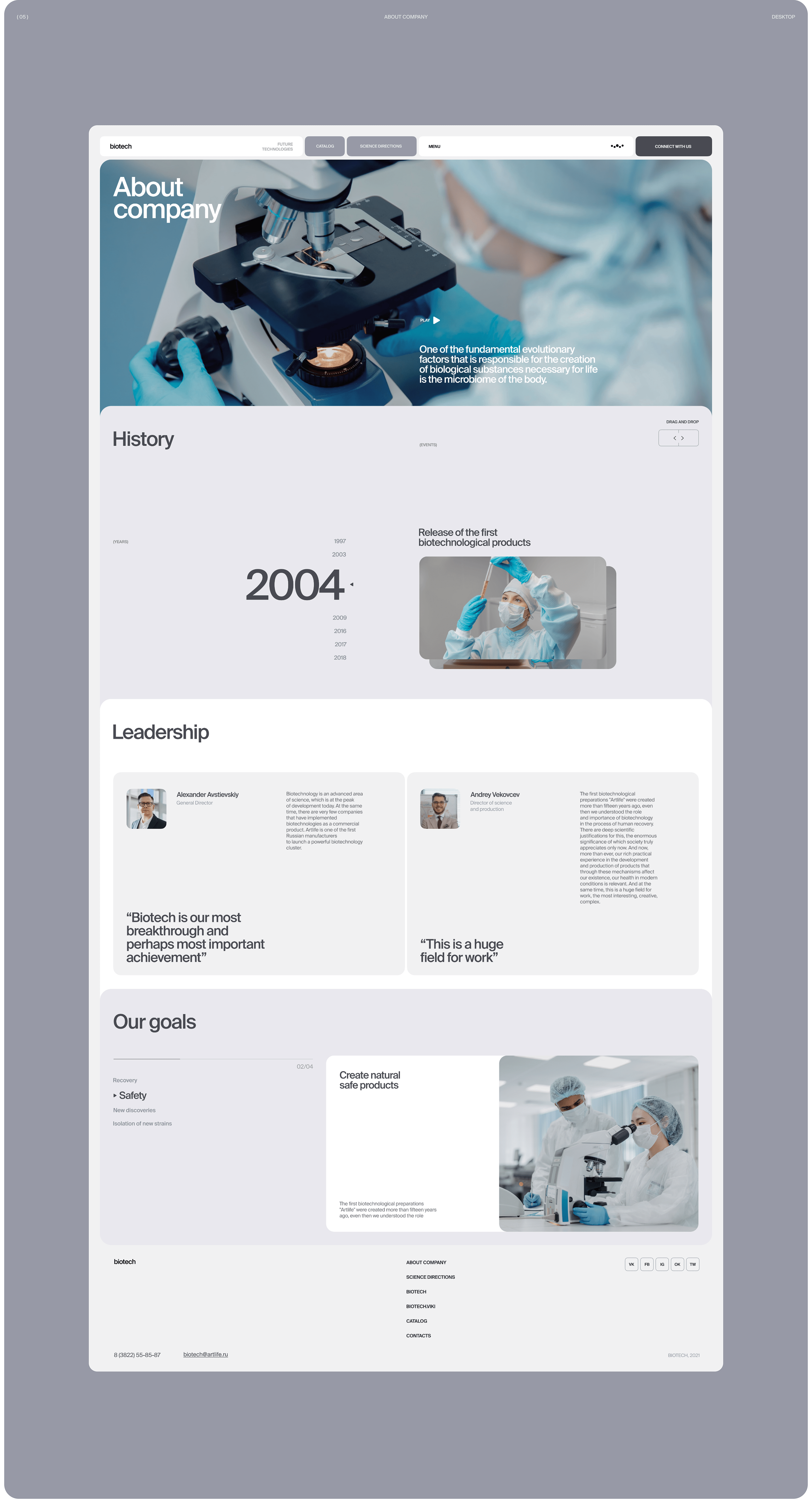 Biotech — Изображение №11 — Интерфейсы на Dprofile