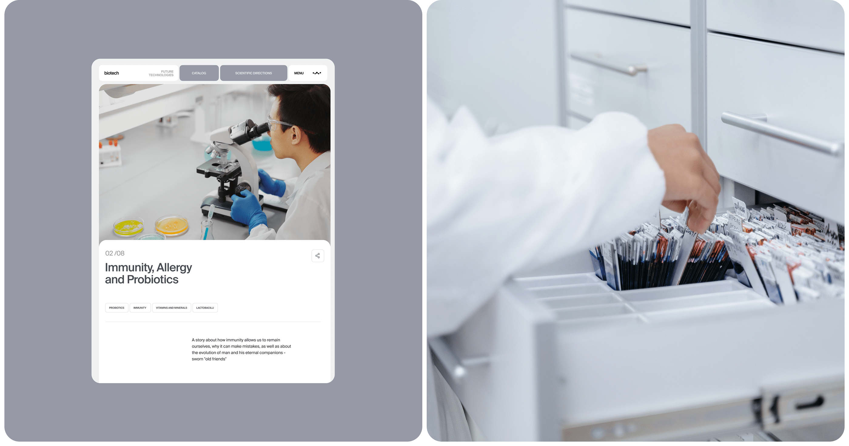 Biotech — Изображение №18 — Интерфейсы на Dprofile