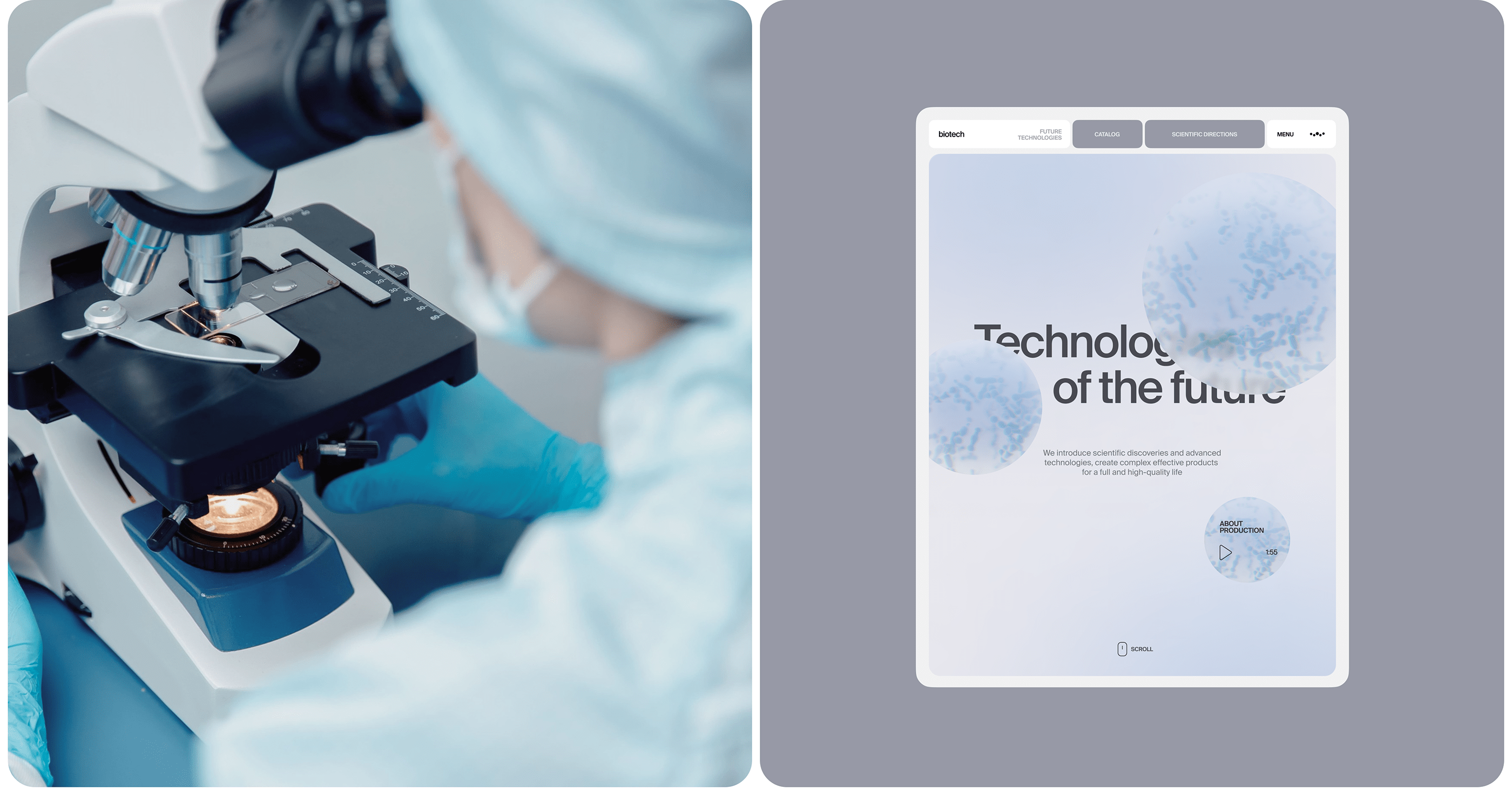 Biotech — Изображение №5 — Интерфейсы на Dprofile