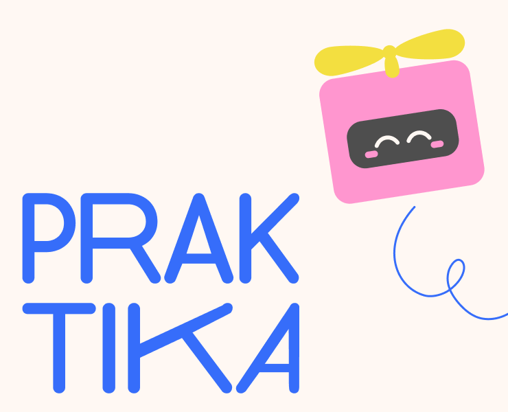 Концепт айдентики сервиса Praktika на Dprofile