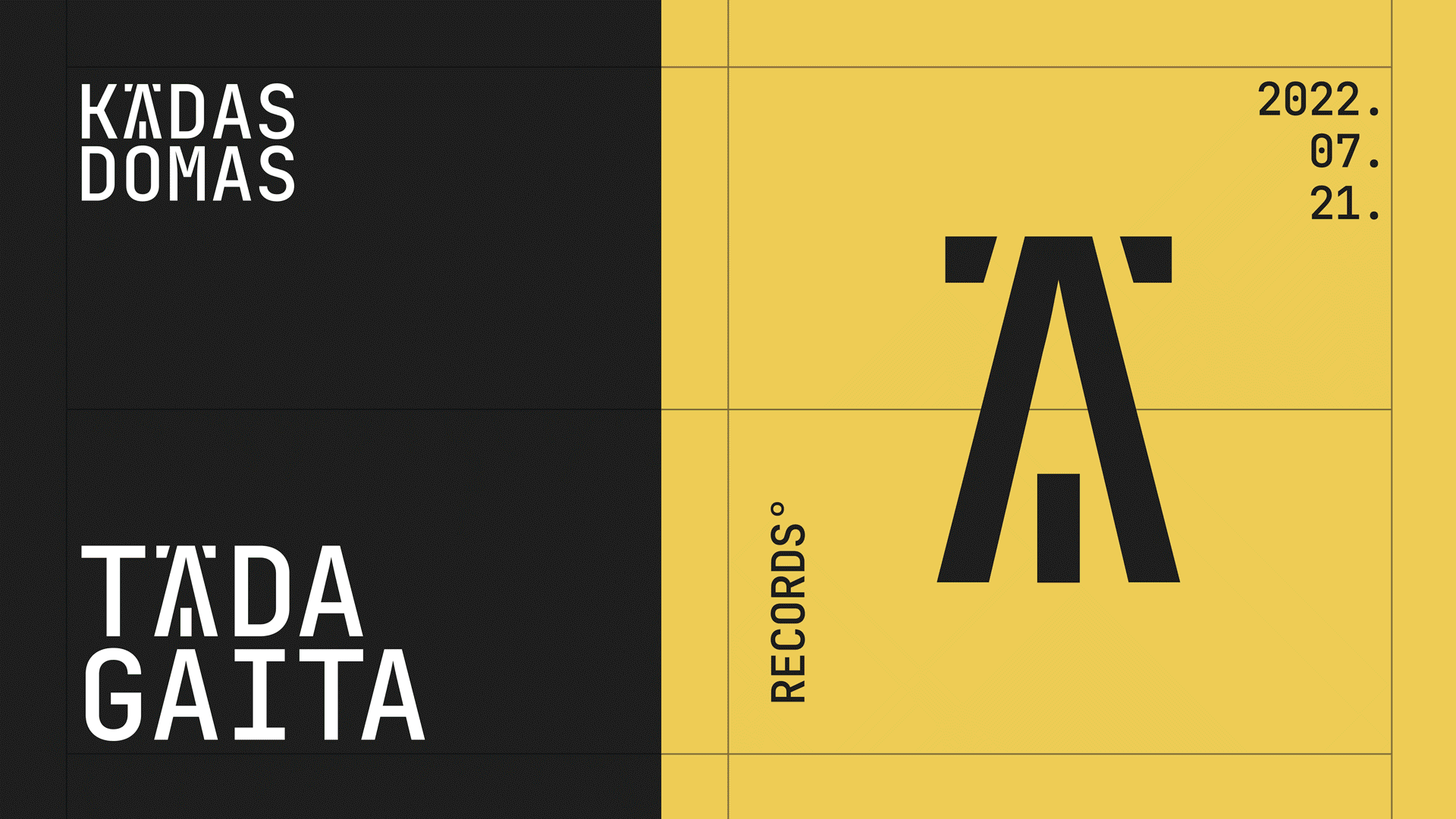 Label logo design Tada Gaita and Kadas Domas — Изображение №6 — Брендинг на Dprofile