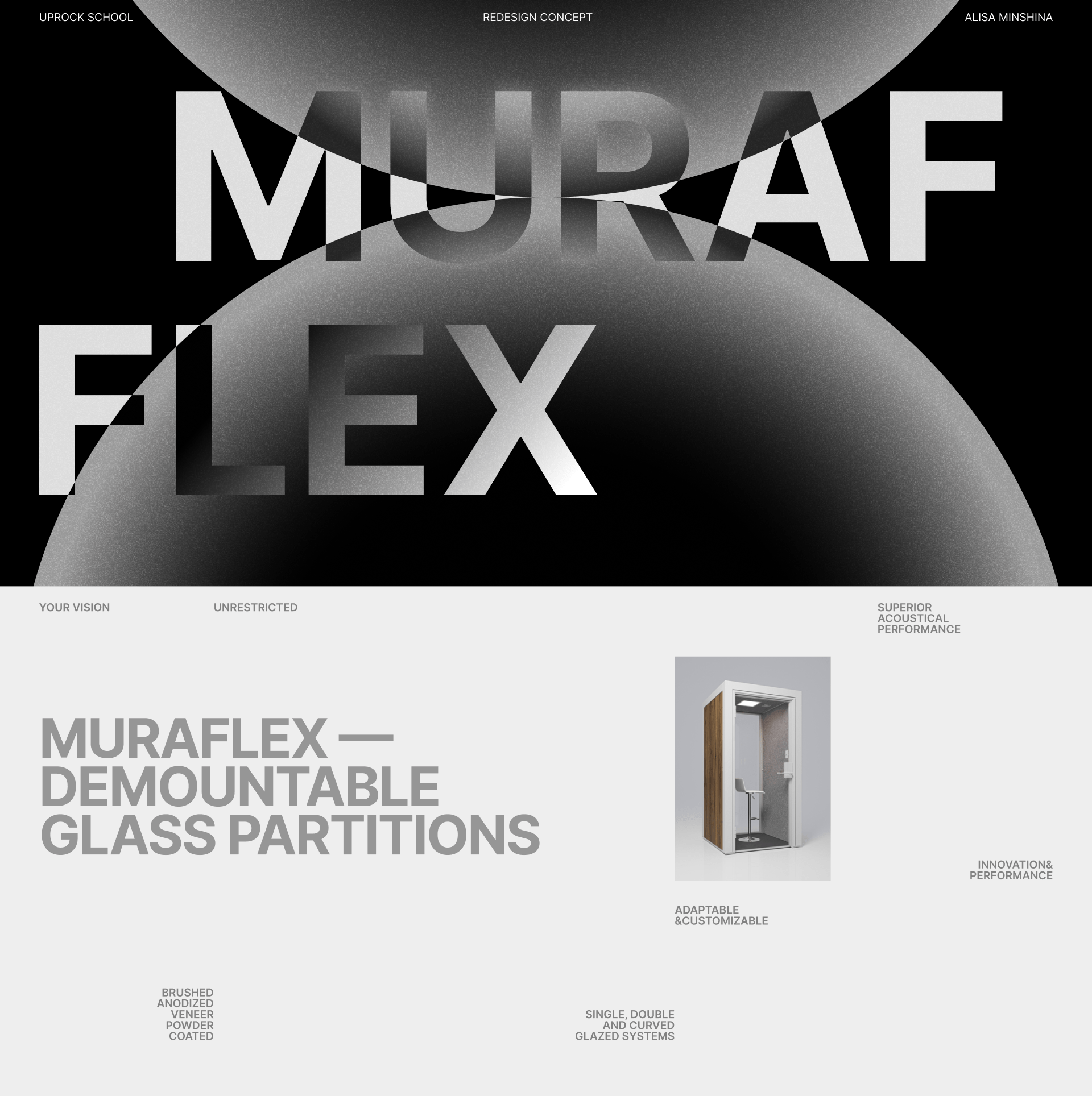 MURAFLEX redesign concept — Изображение №1 — Интерфейсы, Брендинг на Dprofile