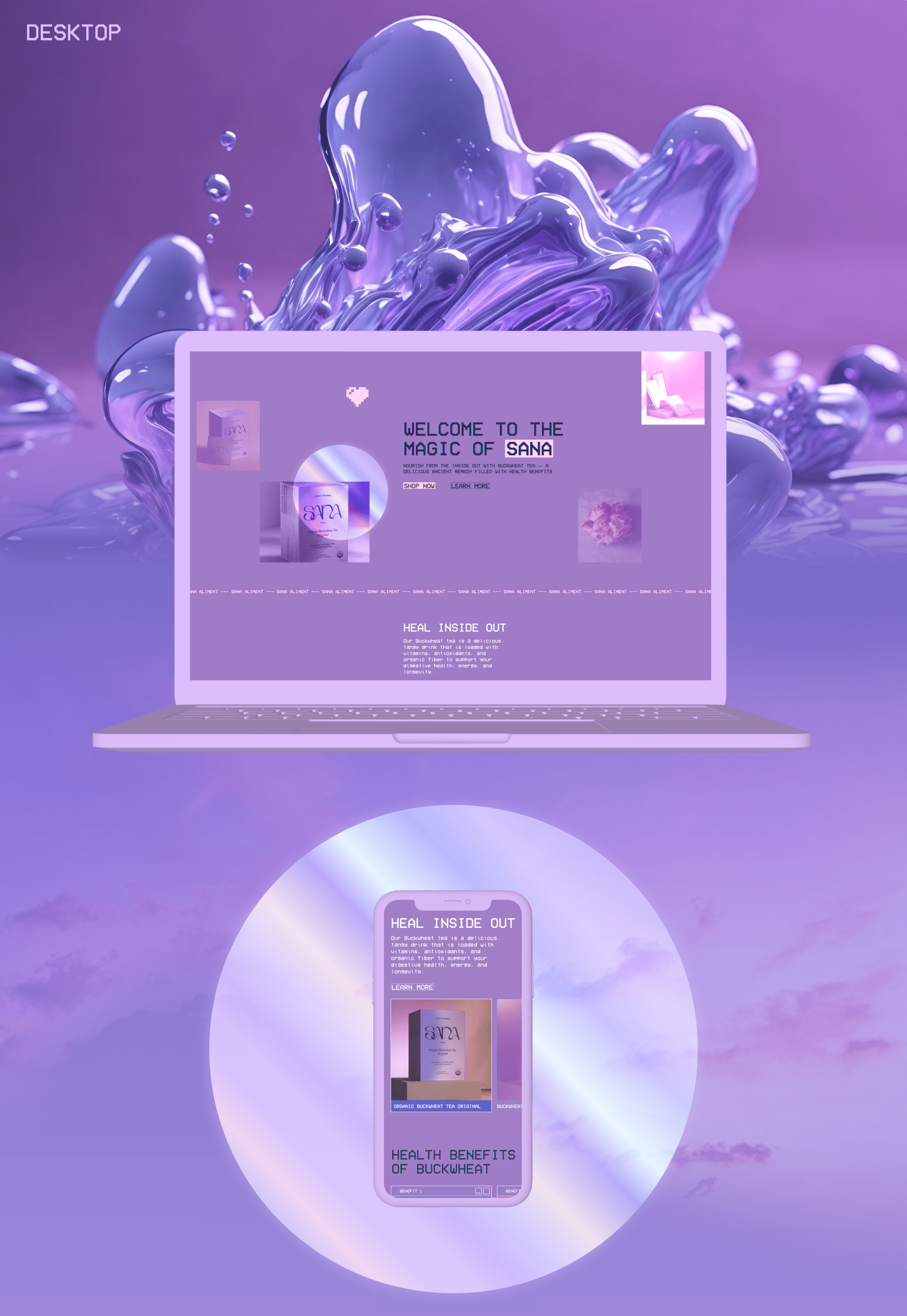 SANA redesign concept — Изображение №4 — Интерфейсы, 3D на Dprofile