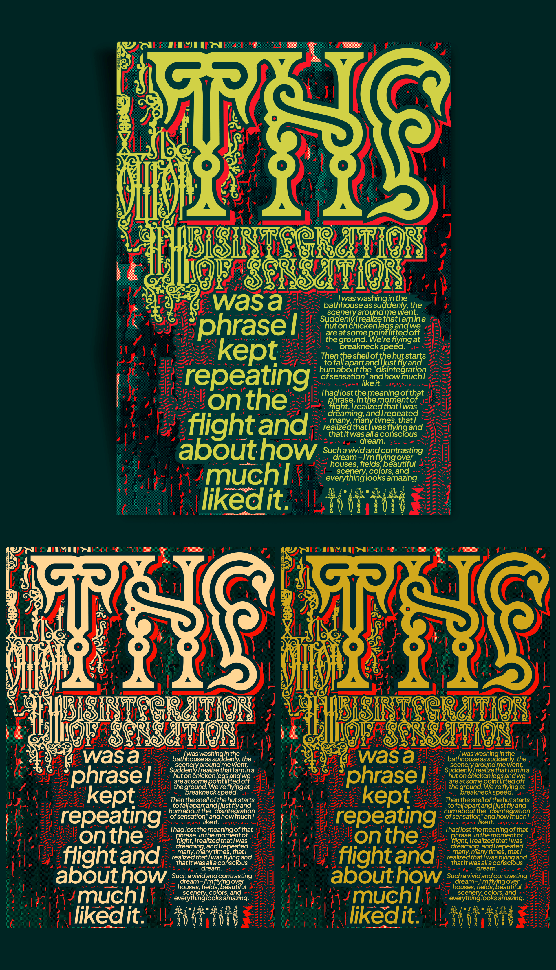 The Dreamscape Poster Collection — Изображение №5 — Иллюстрация, Графика на Dprofile