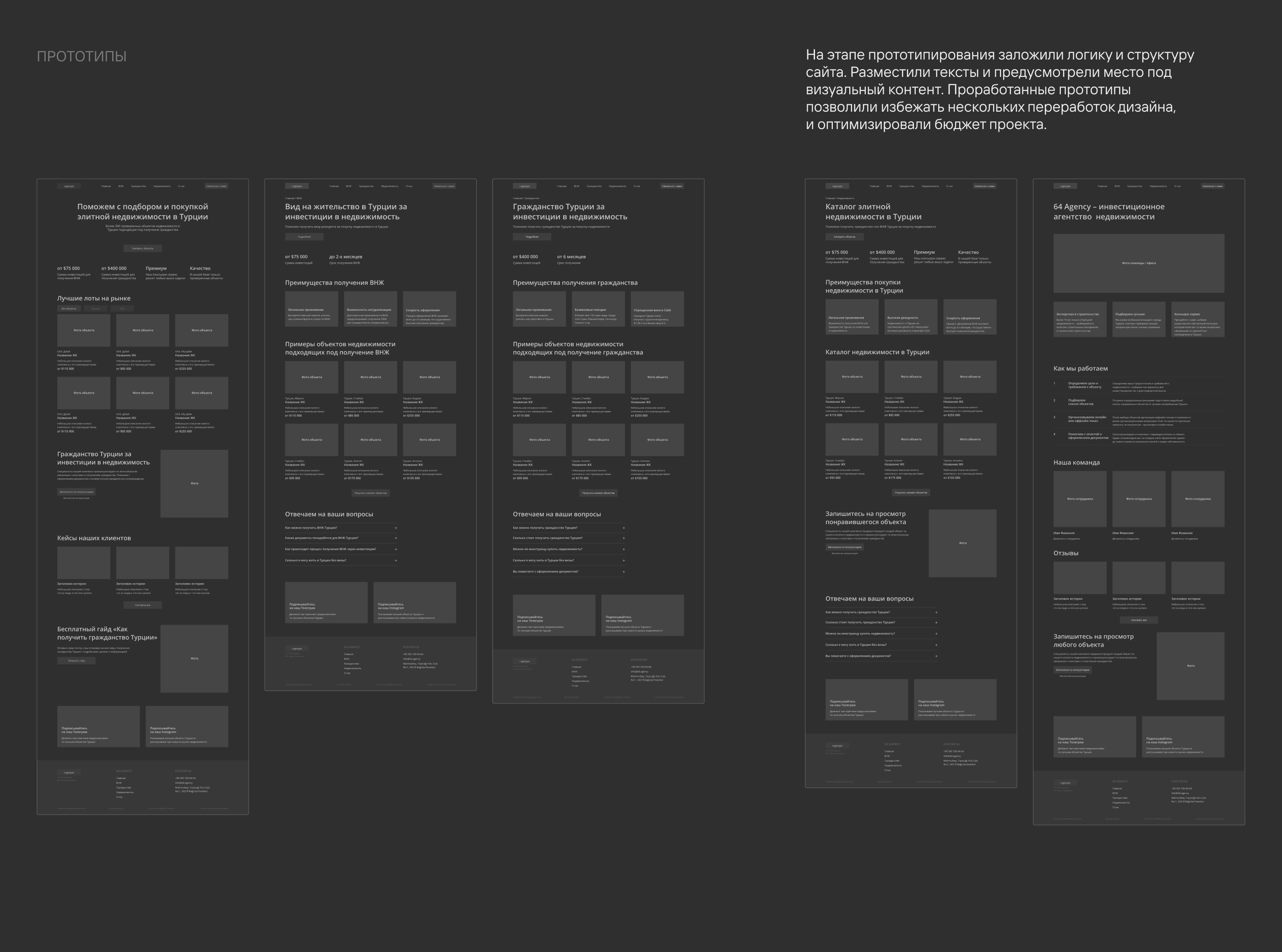 64 Agency — Изображение №4 — Интерфейсы на Dprofile