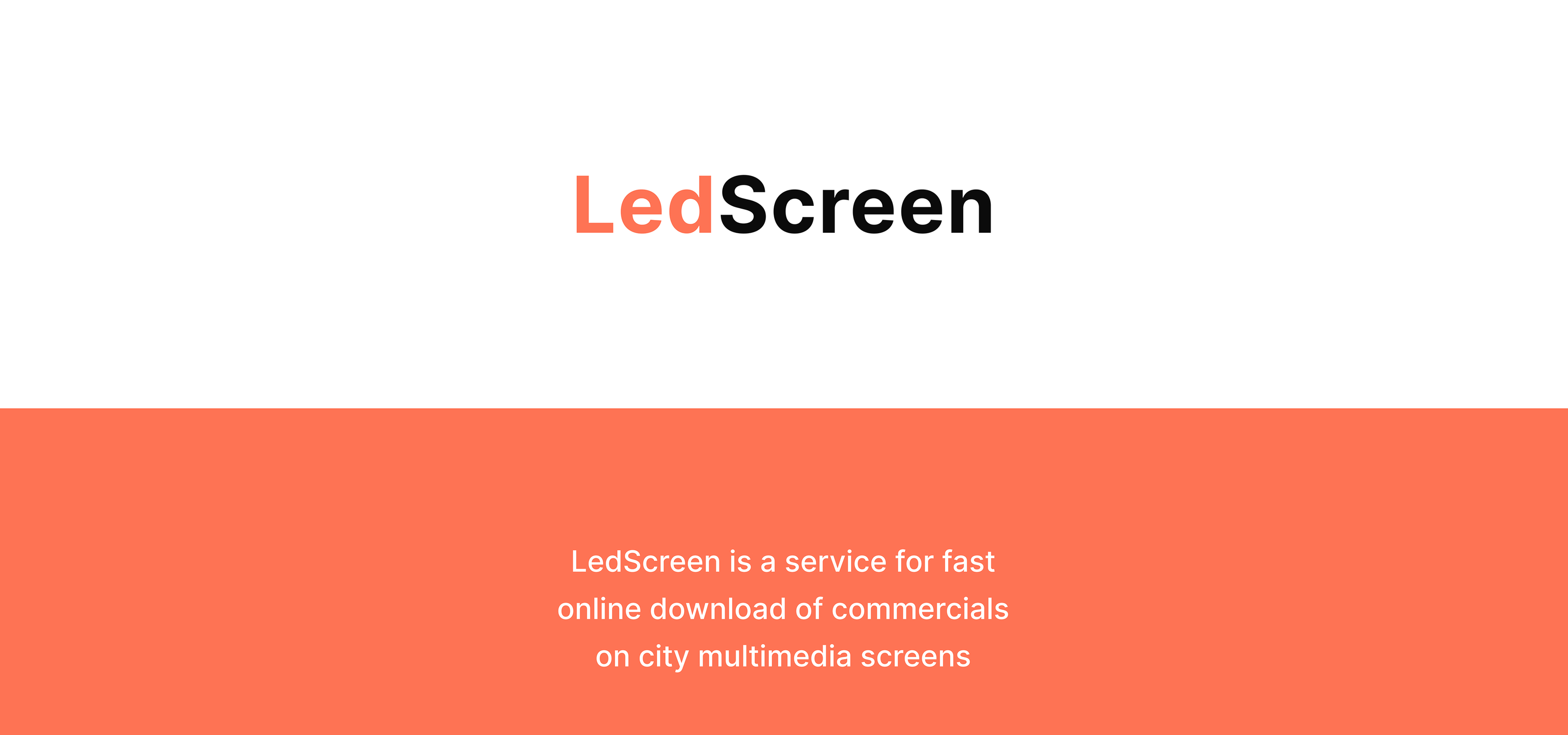 LedScreen — service — Изображение №1 — Интерфейсы на Dprofile