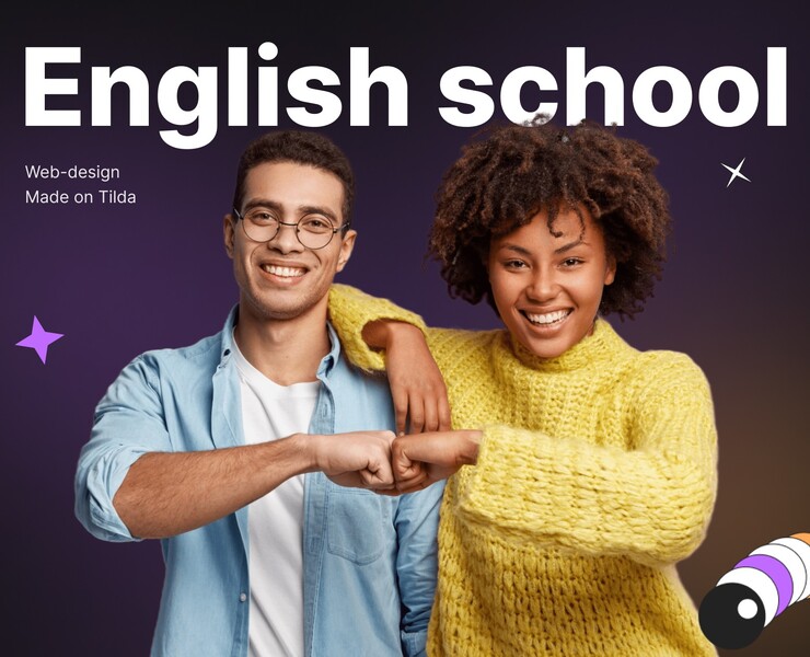 English school | Landing page — Интерфейсы на Dprofile