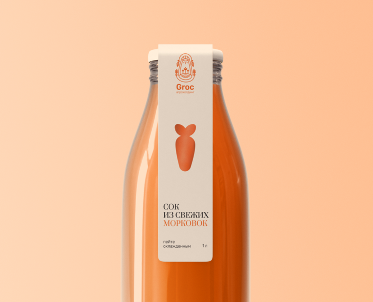 Groc | Brand Identity на Dprofile