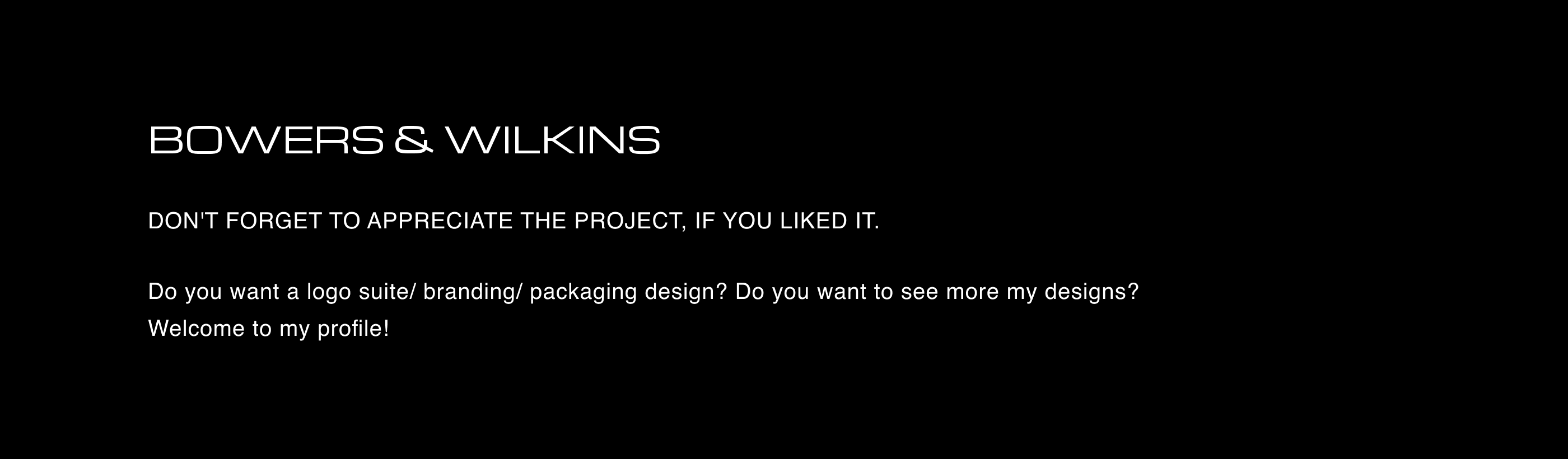 BOWERS & WILKINS `23 — Изображение №11 — Брендинг, Интерфейсы на Dprofile