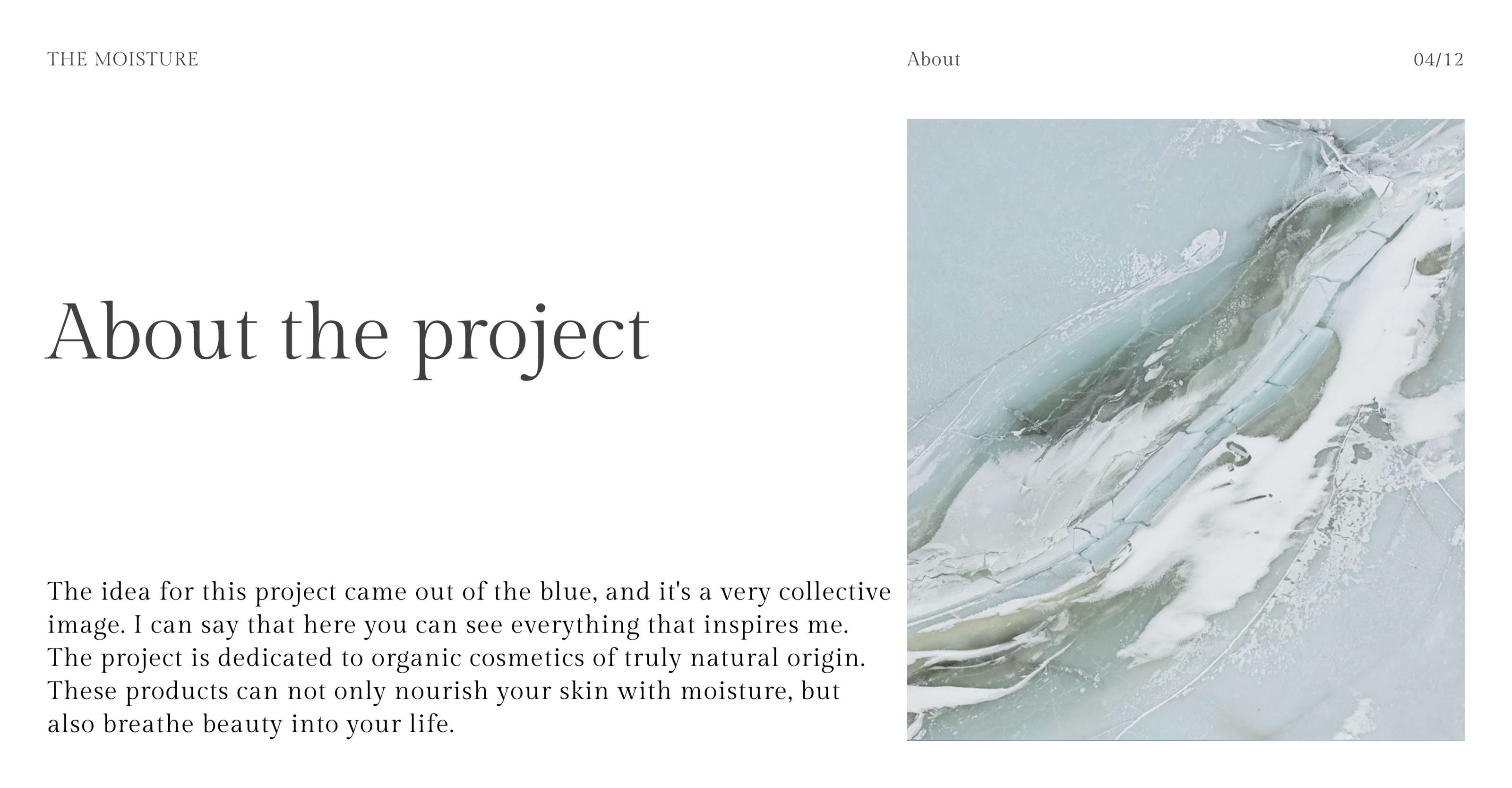 THE MOISTURE — Изображение №5 — Брендинг, Интерфейсы на Dprofile