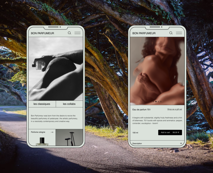 Bon Parfumeur | redesign — Интерфейсы на Dprofile