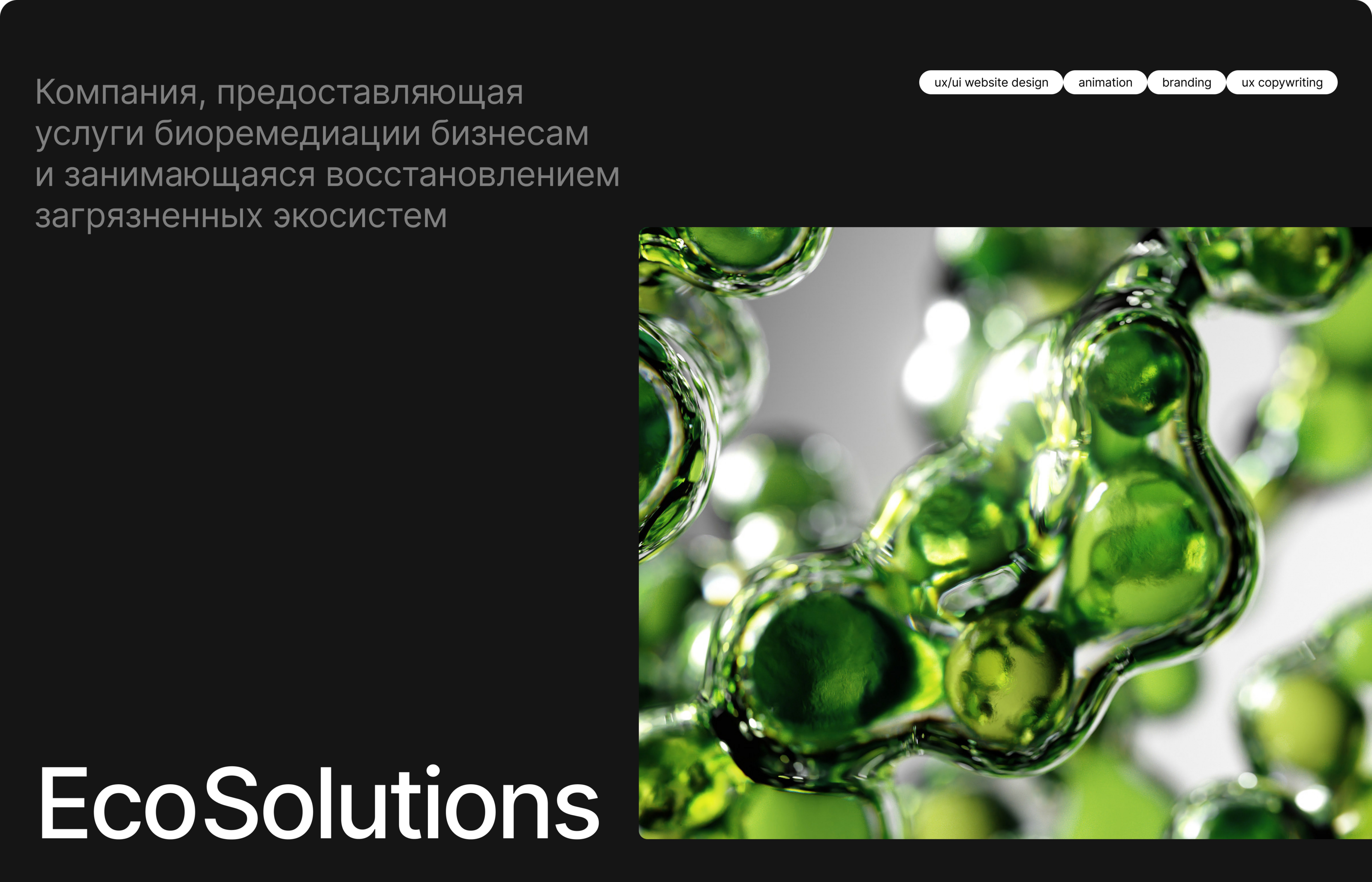 Eco Solutions | Corporate website — Изображение №1 — Интерфейсы на Dprofile