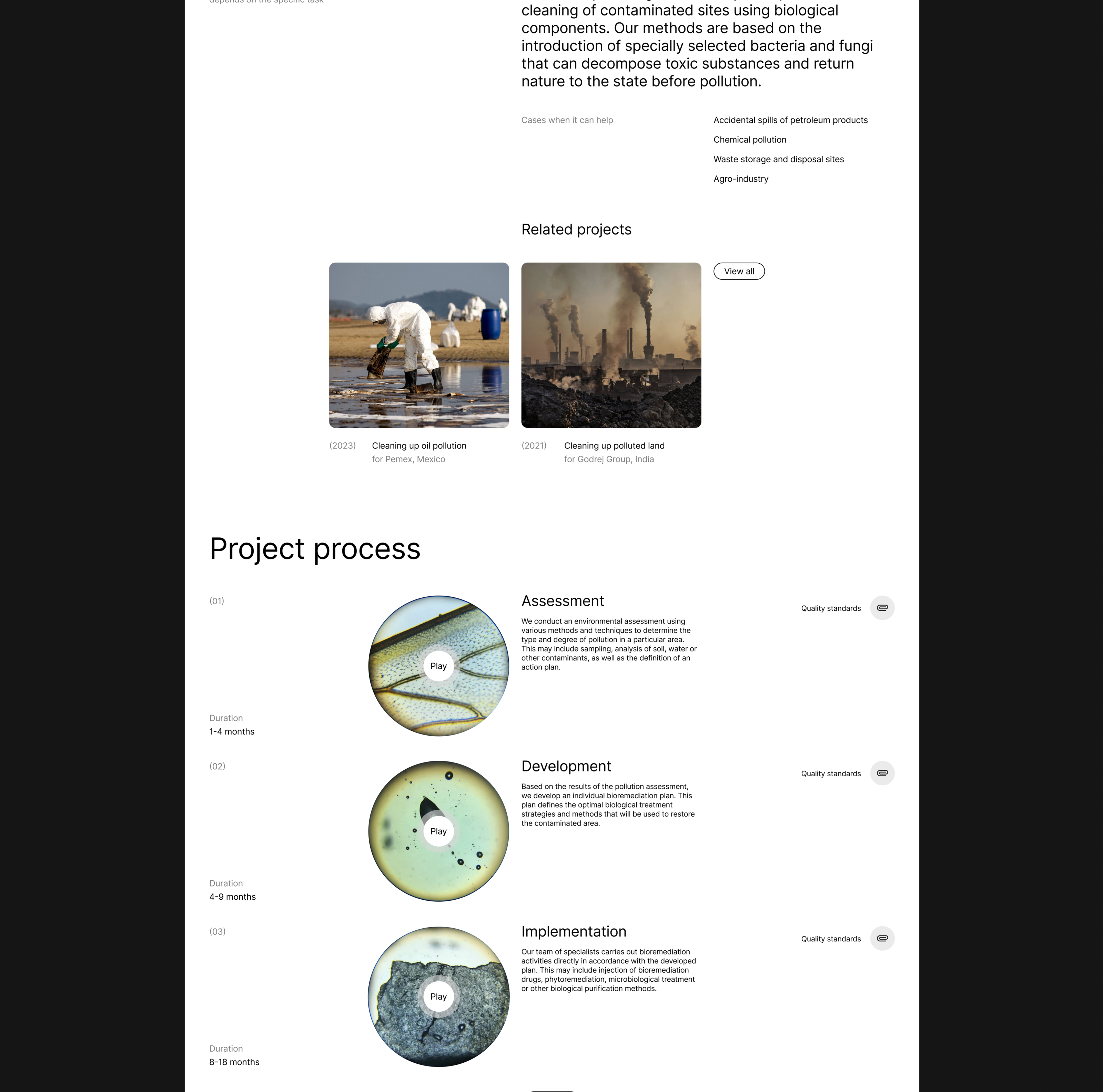 Eco Solutions | Corporate website — Изображение №24 — Интерфейсы на Dprofile