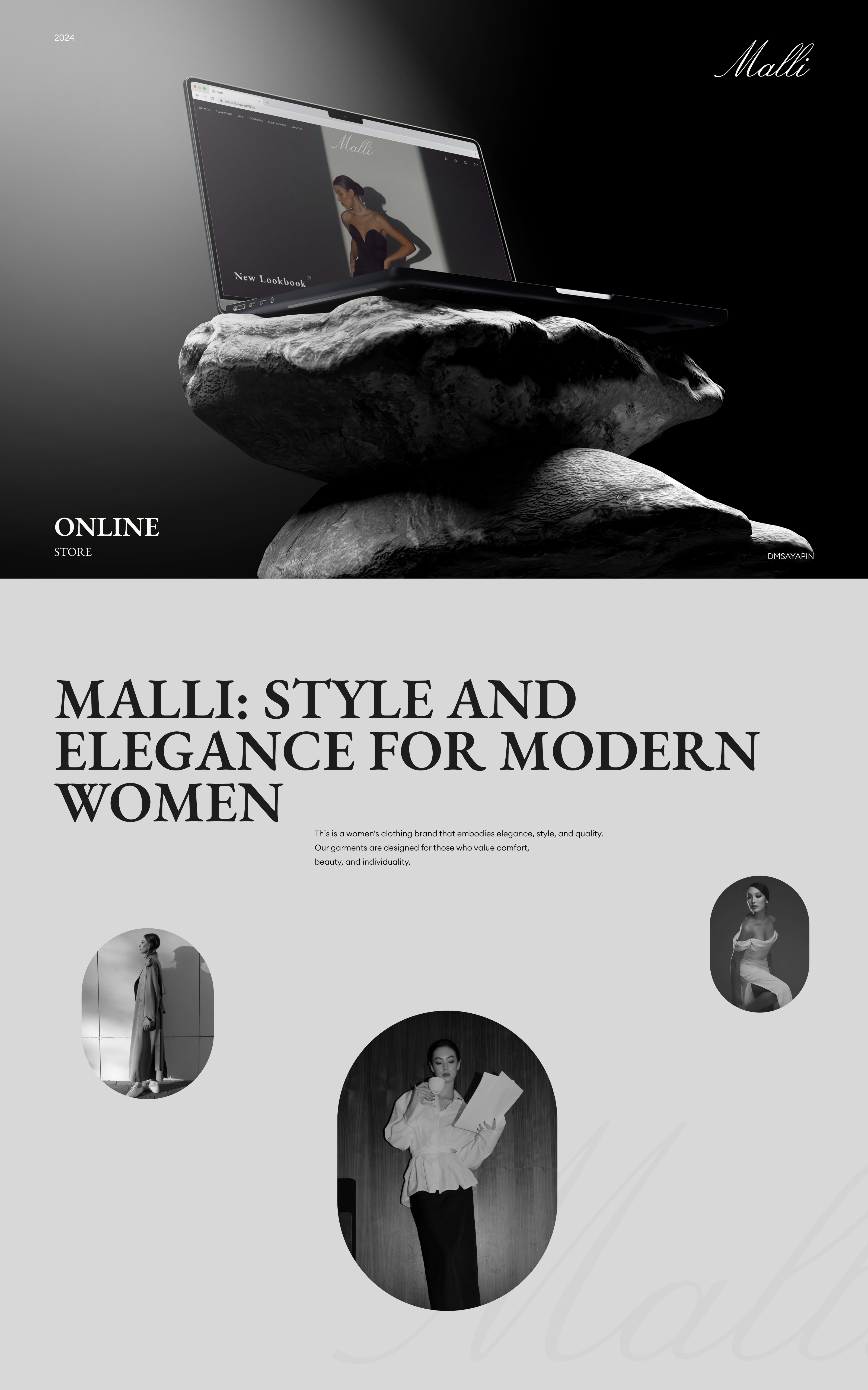 Malli | e-commerce — Изображение №1 — Интерфейсы на Dprofile