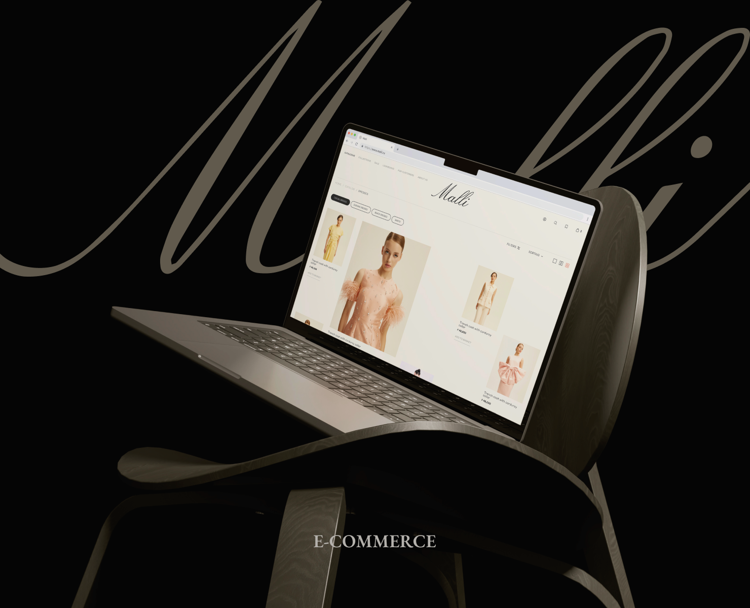 Malli | e-commerce — Интерфейсы на Dprofile