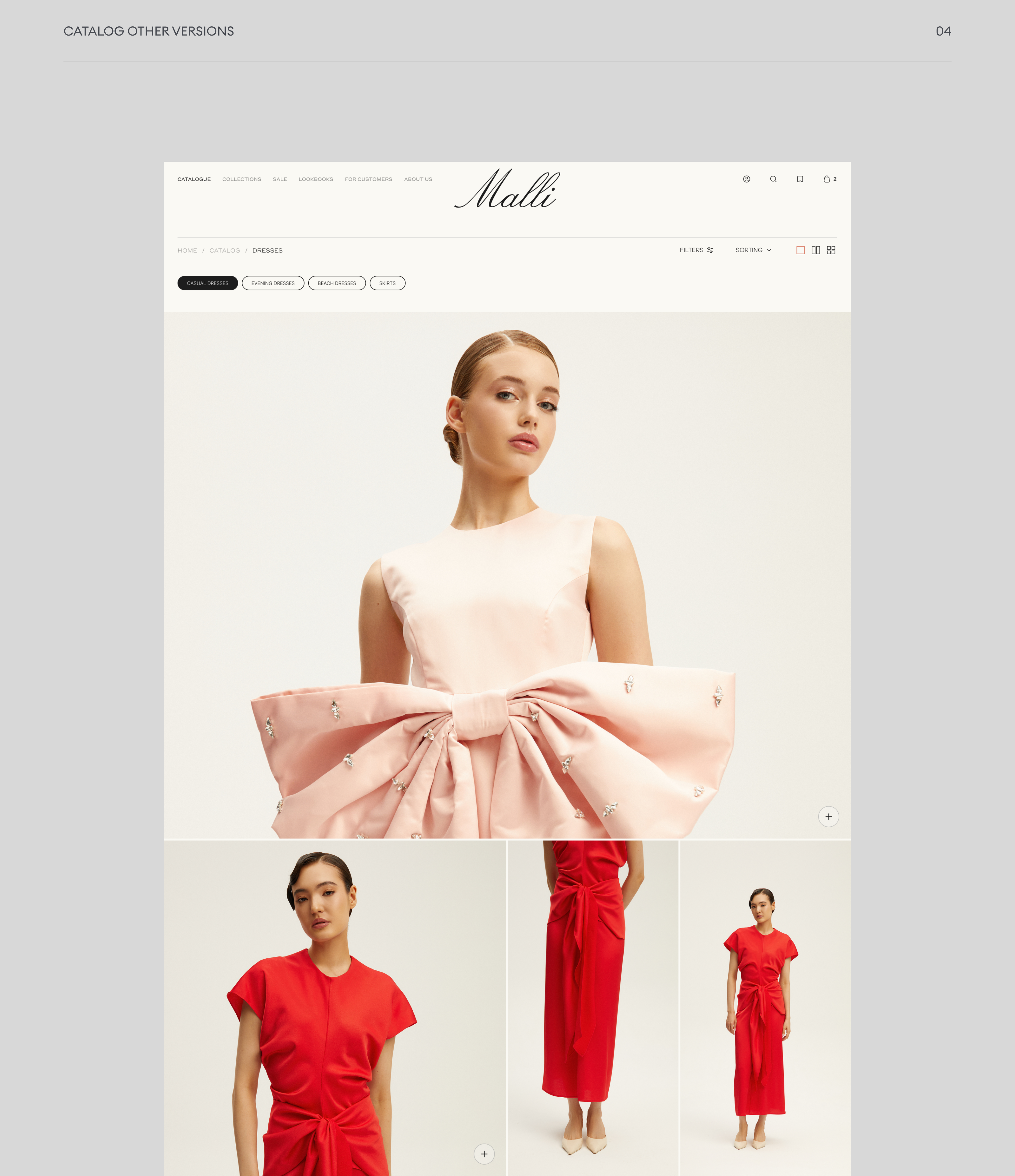 Malli | e-commerce — Изображение №9 — Интерфейсы на Dprofile