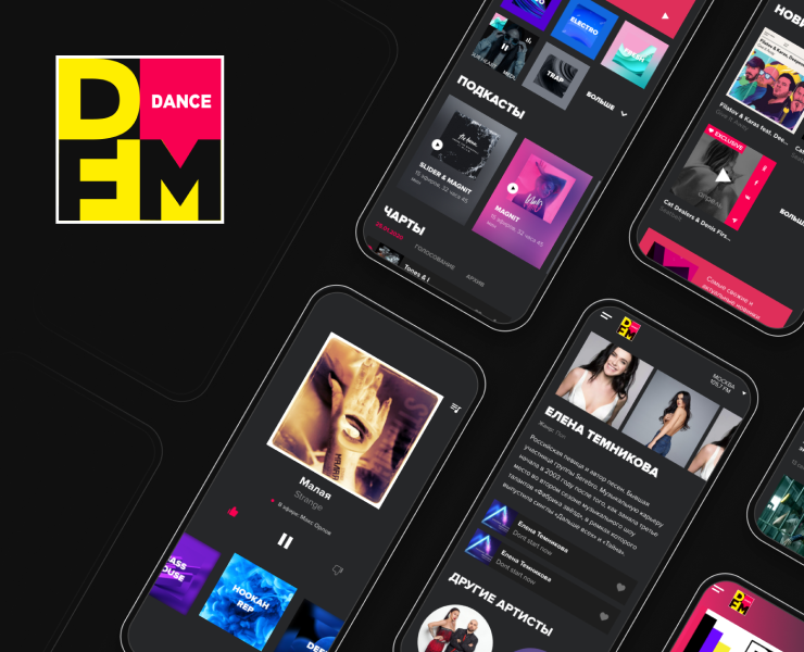 DFM | Радио — Интерфейсы на Dprofile