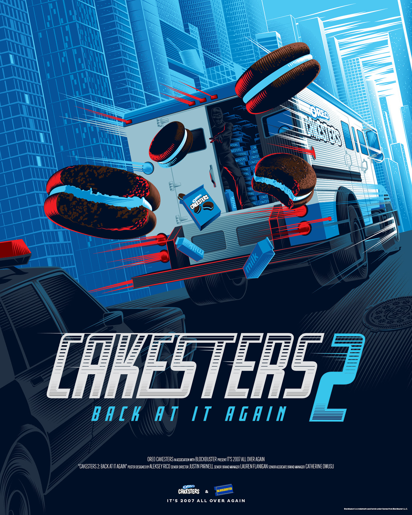 Oreo Cakesters 2: Back at it again — Изображение №2 — Иллюстрация, Графика на Dprofile