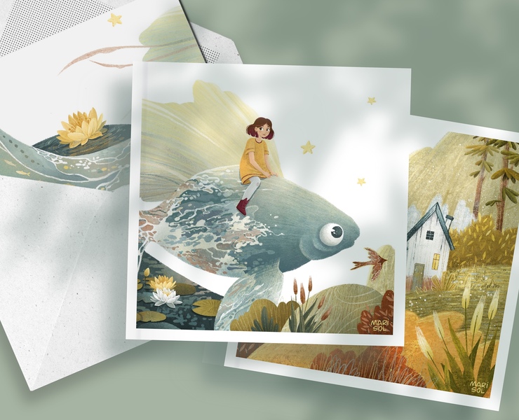 Иллюстрации к челленджу "Your forest dream" — Брендинг, Иллюстрация на Dprofile