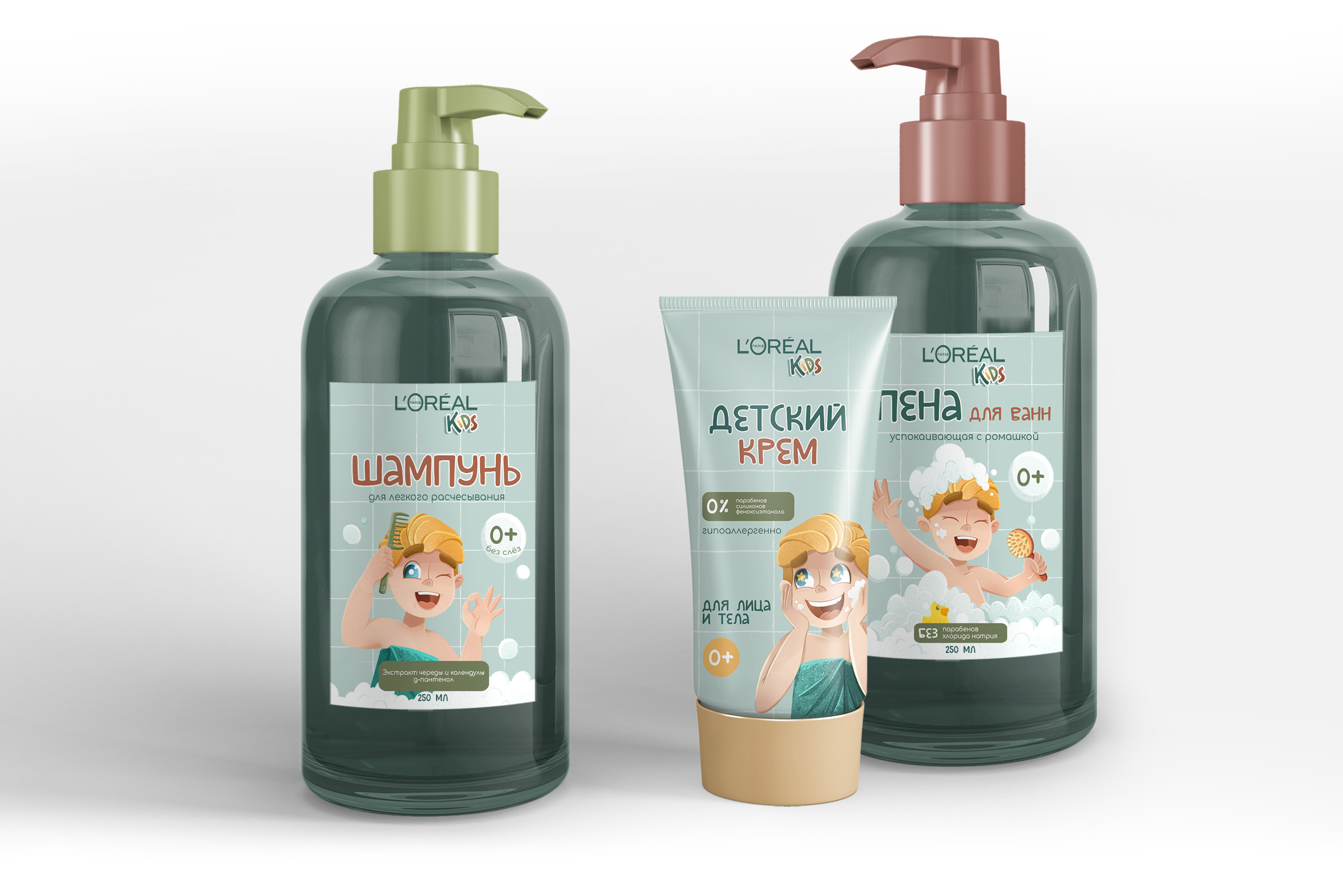 Дизайн персонажа и упаковка для детской косметики — Изображение №6 — Интерфейсы, Брендинг на Dprofile