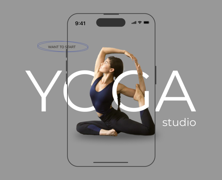 Yoga studio | Landing page | E-Commerce на Dprofile