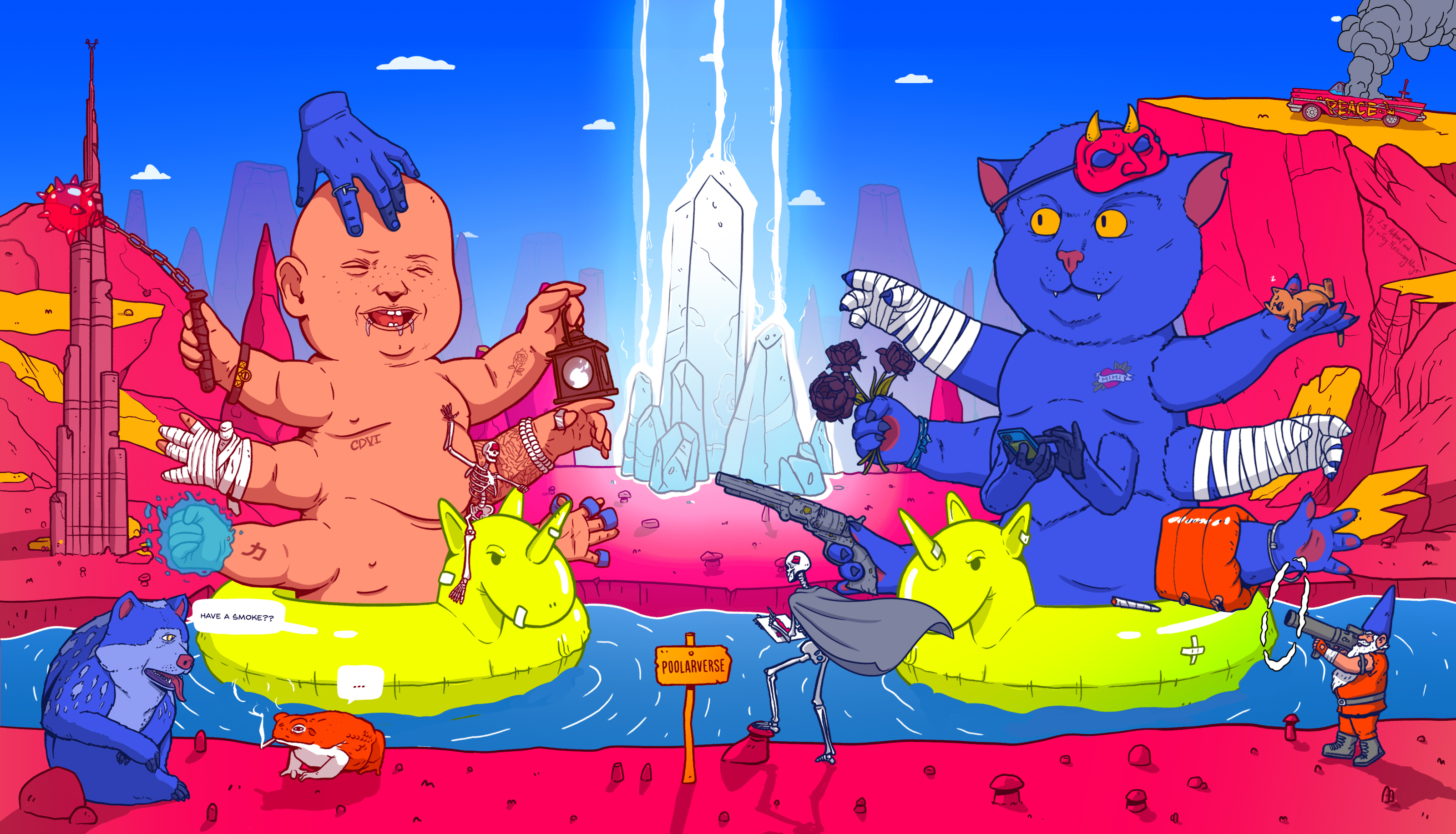 Vacation — Изображение №2 — Иллюстрация, Анимация на Dprofile