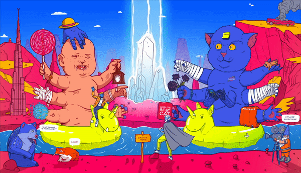 Vacation — Изображение №9 — Иллюстрация, Анимация на Dprofile