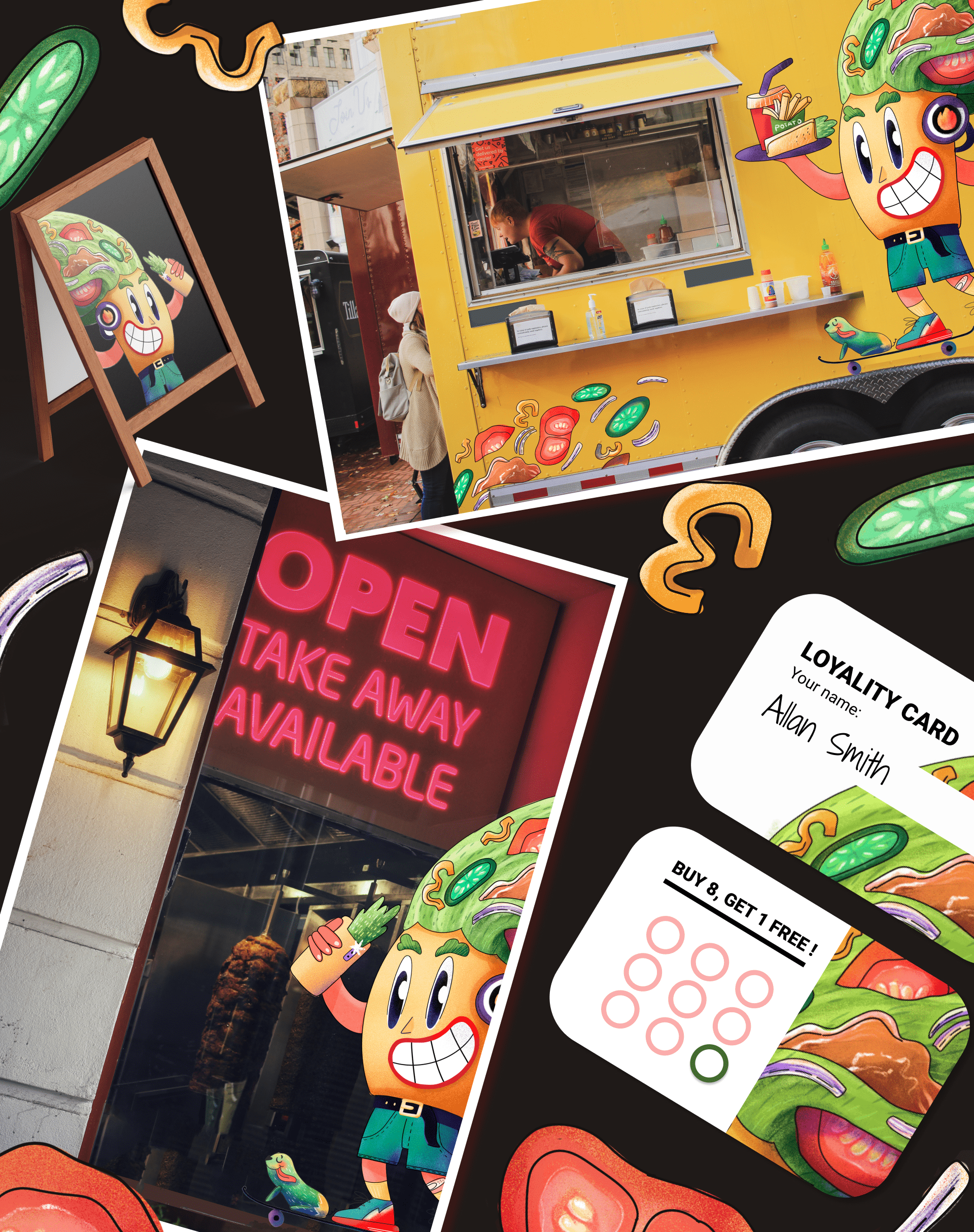 SHAWARMAS Дизайн персонажа — Изображение №14 — Иллюстрация, Графика на Dprofile