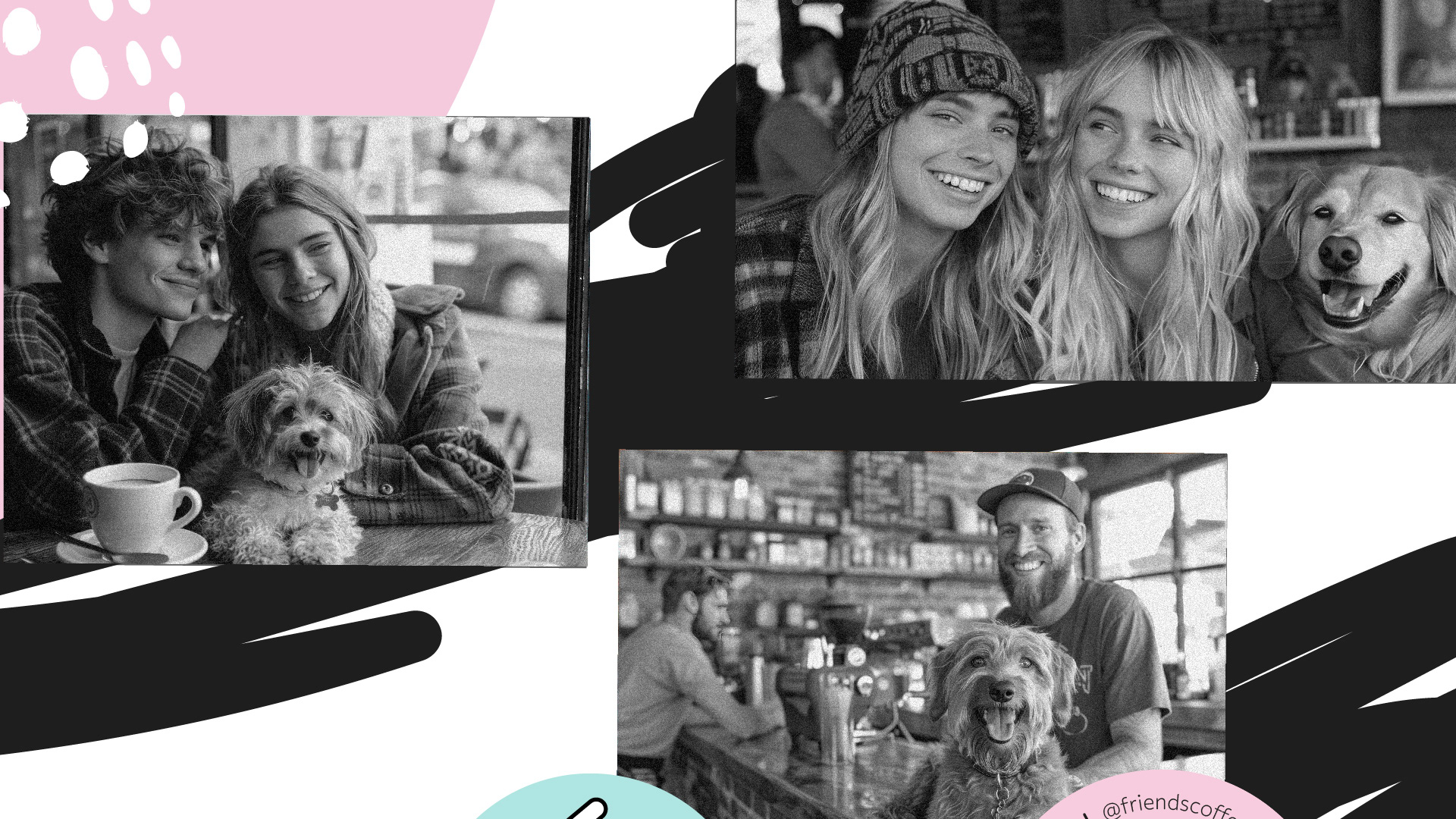 Кафе Френды Айдентика Cafe Friends — Изображение №8 — Брендинг на Dprofile