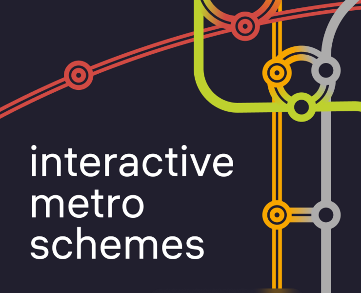 Interactive metro schemes — Интерфейсы, Графика на Dprofile