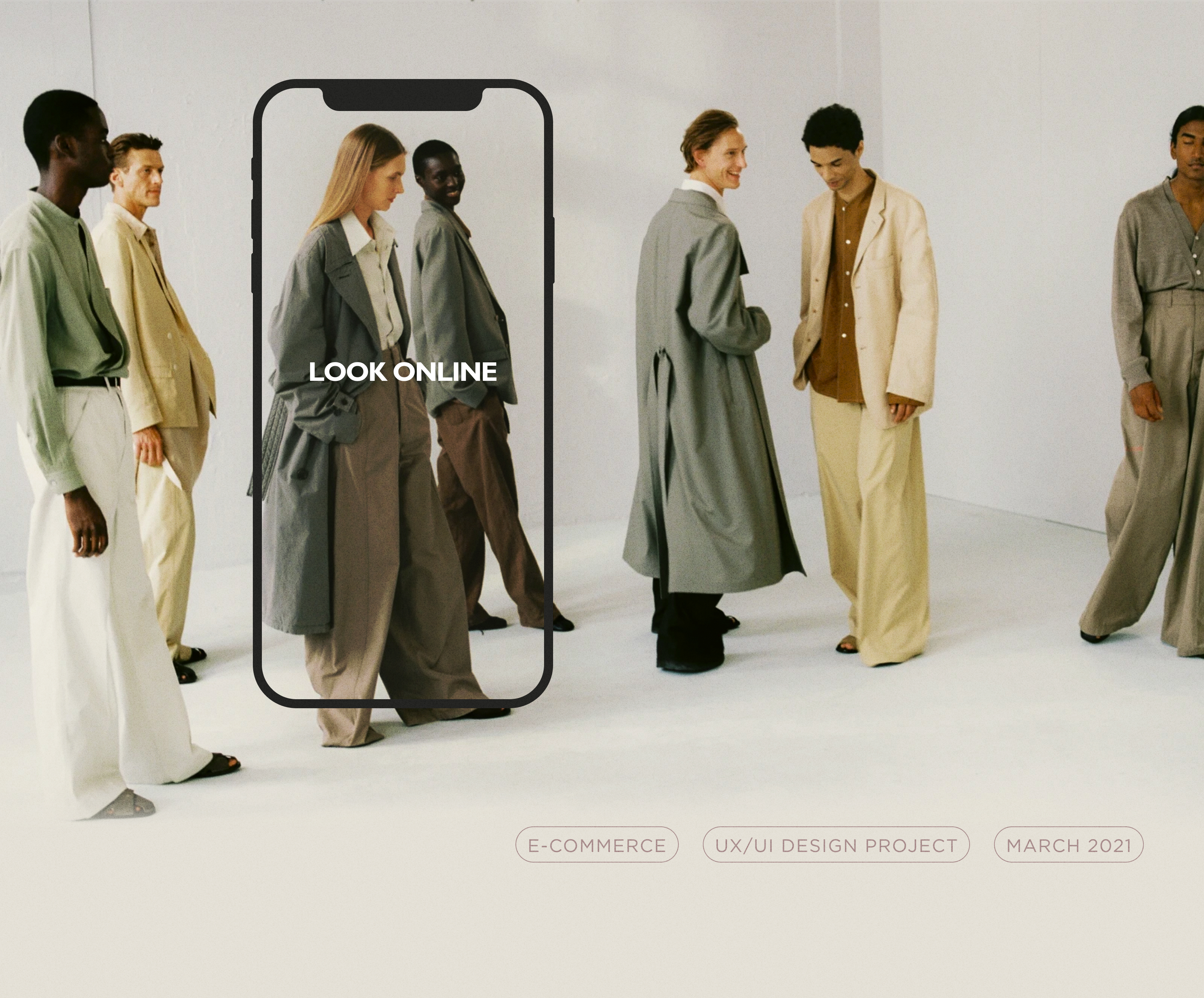 LOOK ONLINE E-COMMERCE — Изображение №1 — Интерфейсы, Брендинг на Dprofile