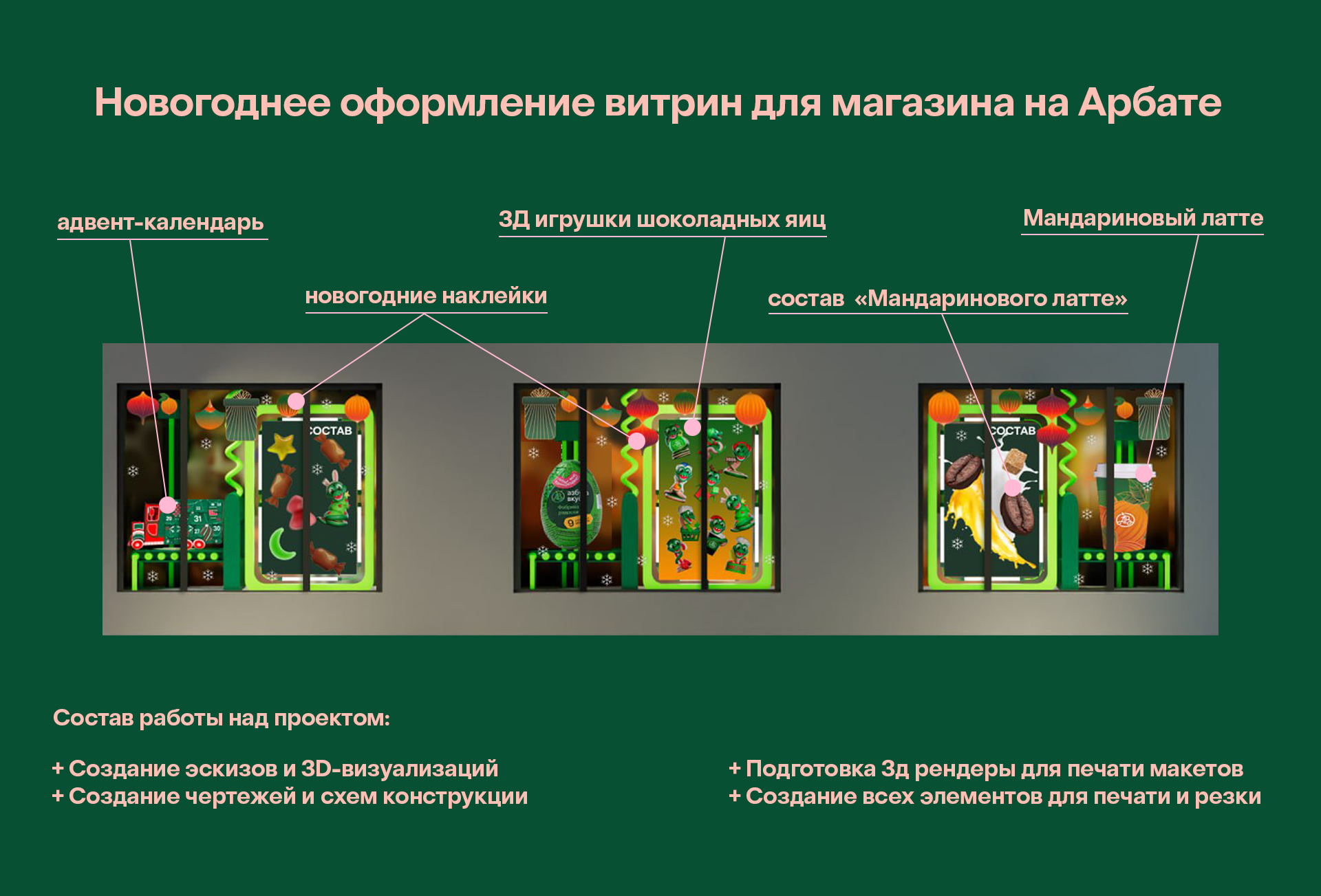 азбука вкуса новый год 2025 | Змейка — Изображение №33 — Иллюстрация, 3D на Dprofile