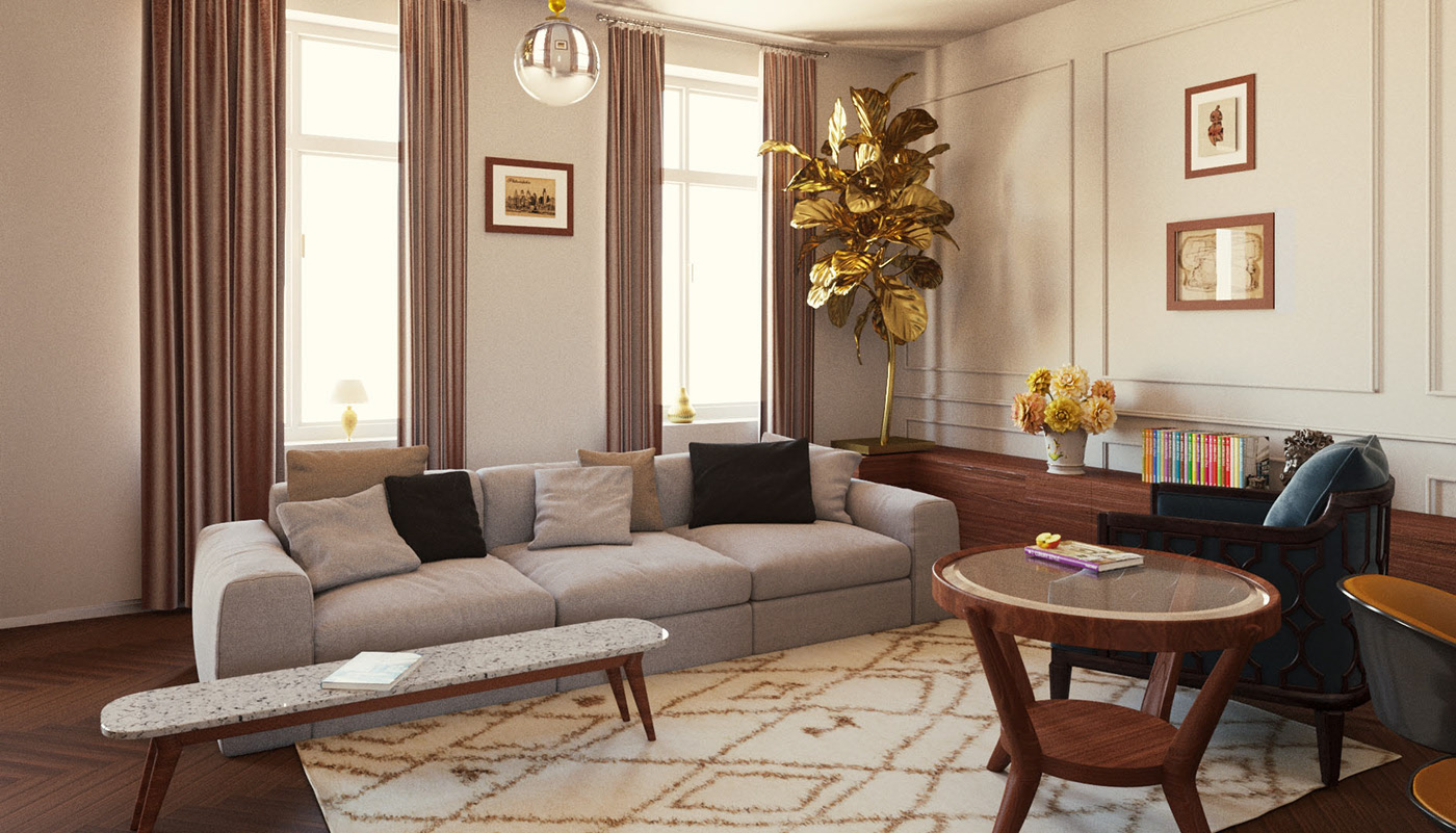 Сomfortable interior — Изображение №4 — 3D на Dprofile