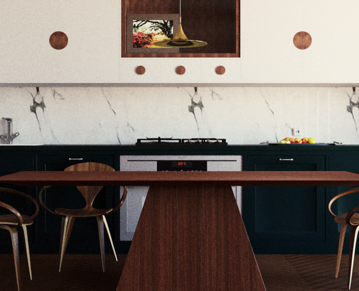 Сomfortable interior — 3D на Dprofile