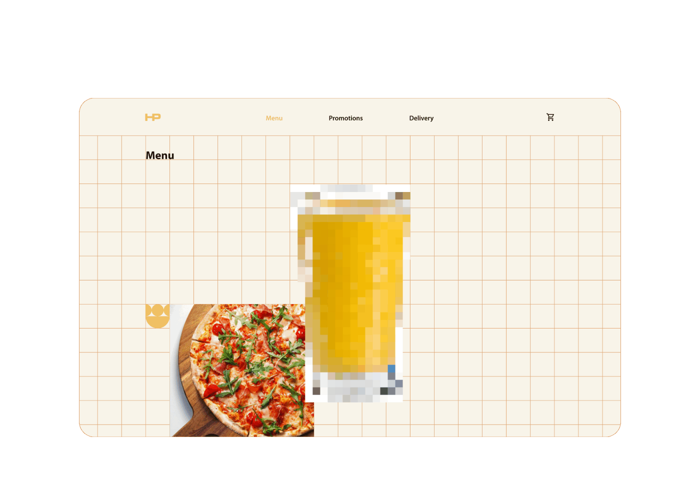 Happiness & Pizza_Mobile First — Изображение №7 — Анимация, Интерфейсы на Dprofile