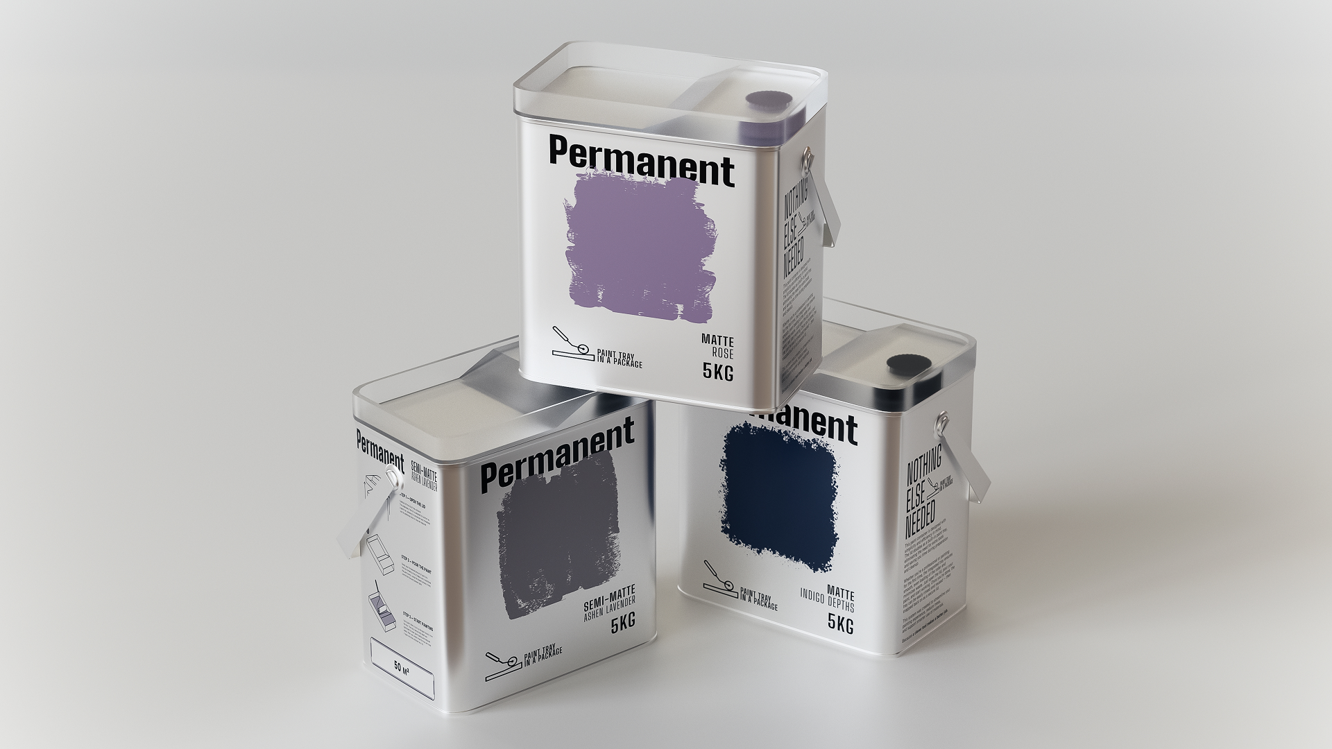Permanent — Изображение №1 — Брендинг, 3D на Dprofile