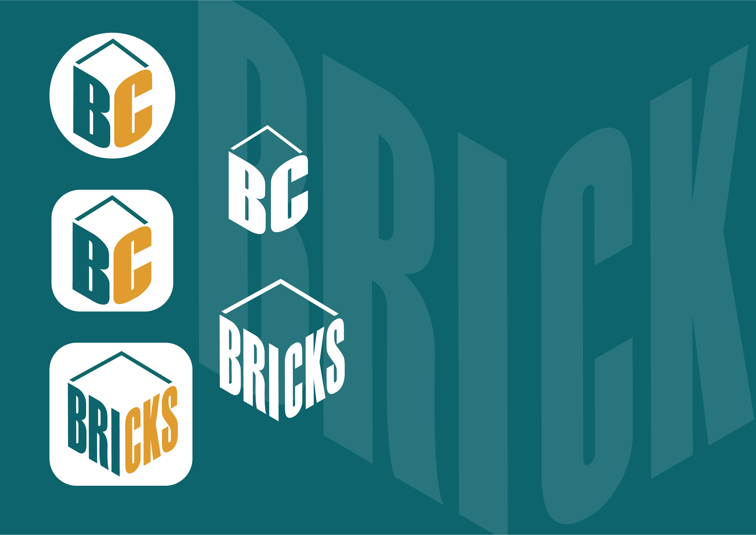 BRICKS-IDENTITY — Изображение №11 — Брендинг, Графика на Dprofile