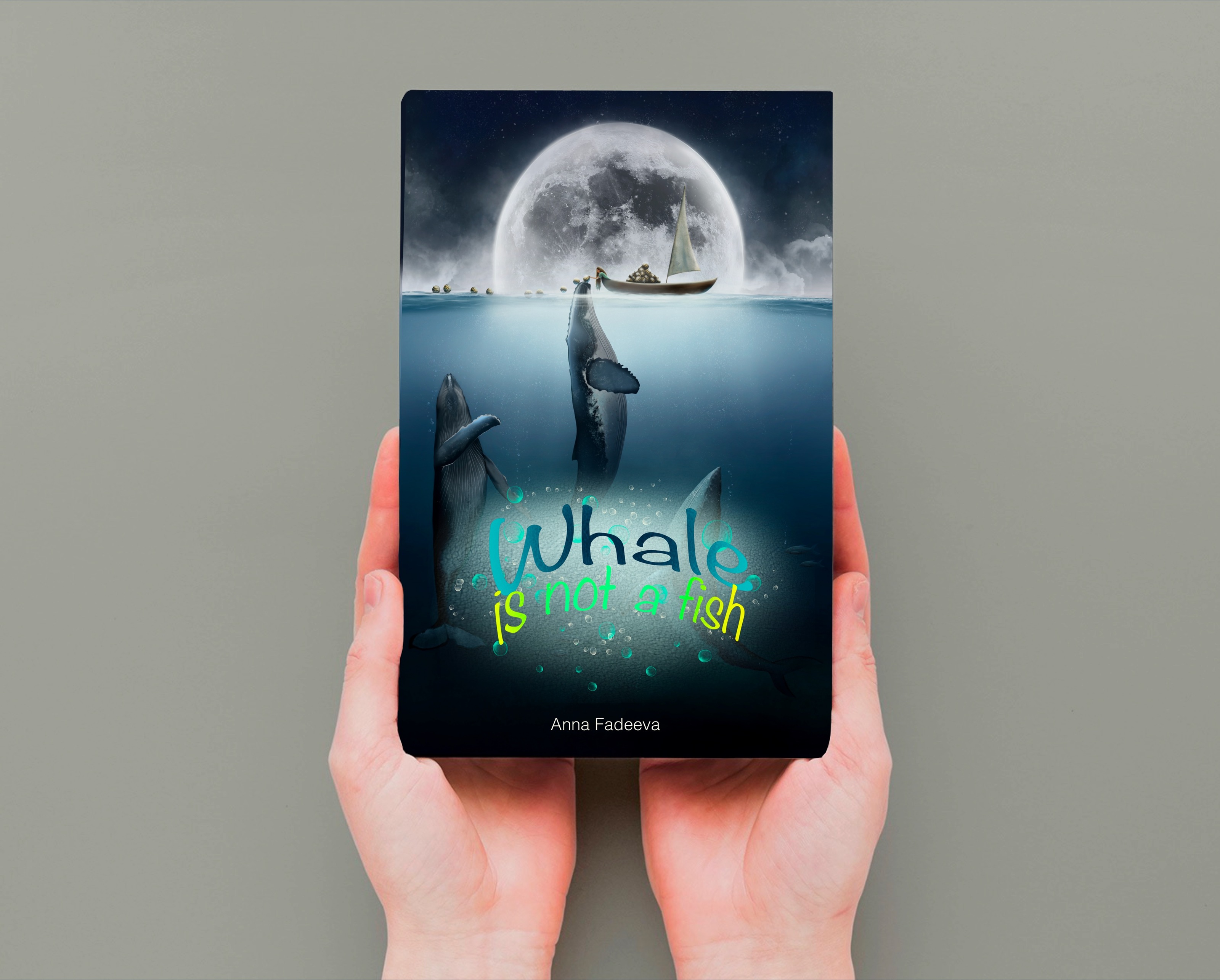 Обложка для книги “Wale is not a fish” — Изображение №7 — Иллюстрация на Dprofile