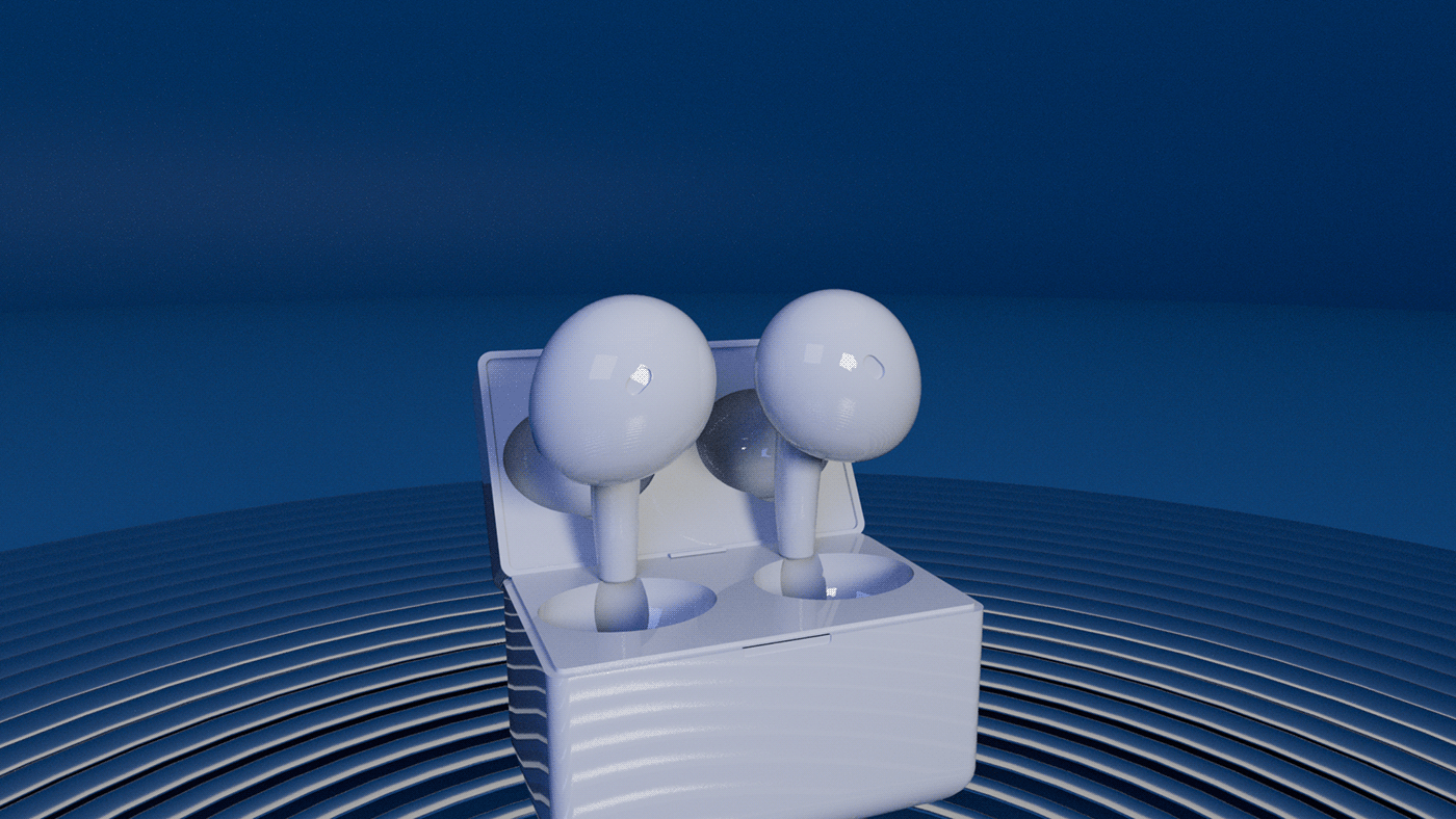 Наушники. 3D-моделирование и анимация — Изображение №6 — 3D, Анимация на Dprofile