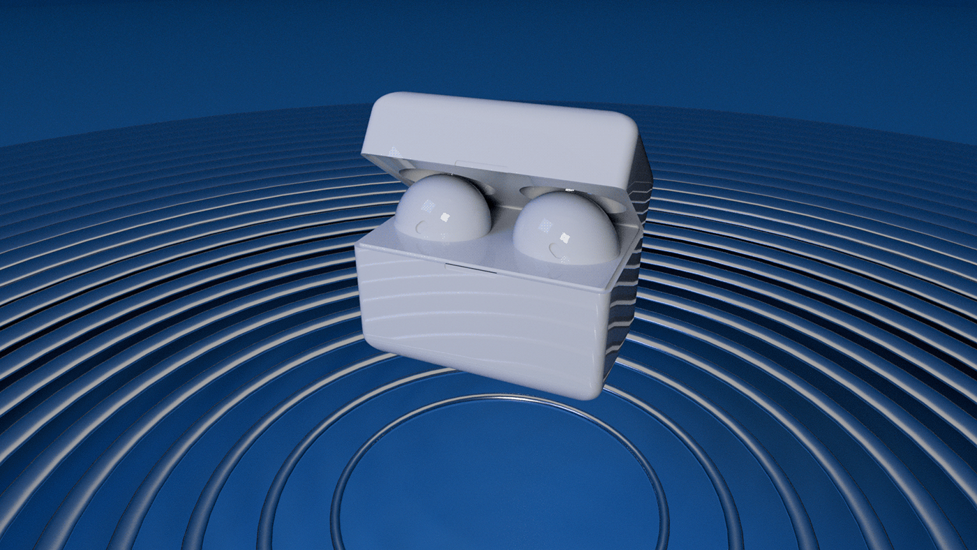 Наушники. 3D-моделирование и анимация — Изображение №3 — 3D, Анимация на Dprofile