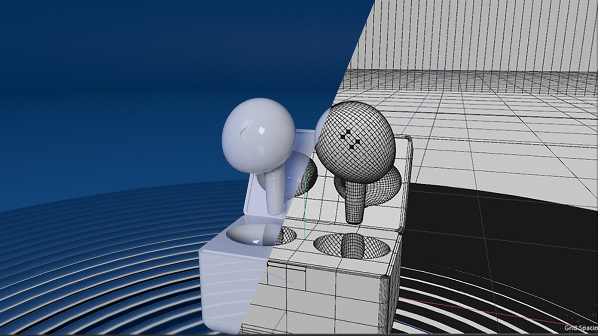 Наушники. 3D-моделирование и анимация — Изображение №2 — 3D, Анимация на Dprofile