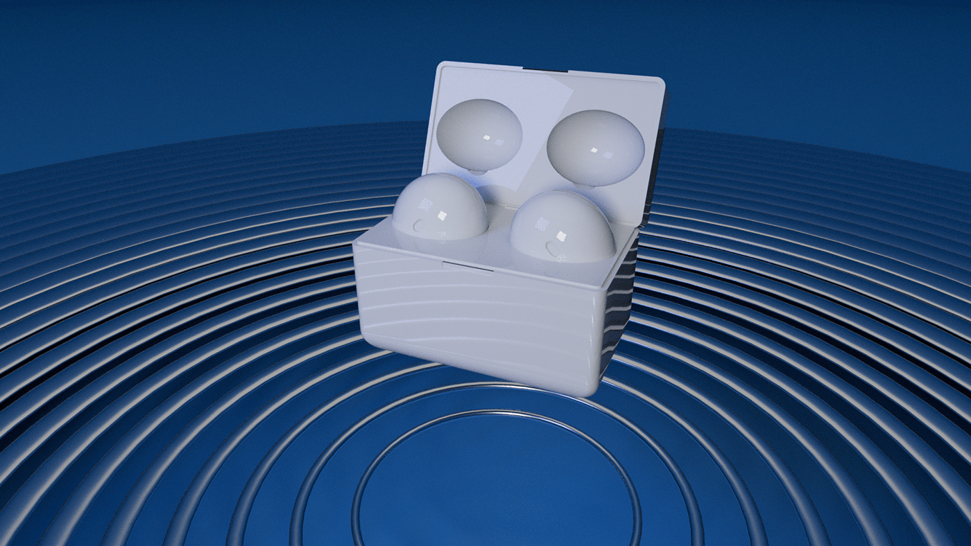 Наушники. 3D-моделирование и анимация — Изображение №4 — 3D, Анимация на Dprofile